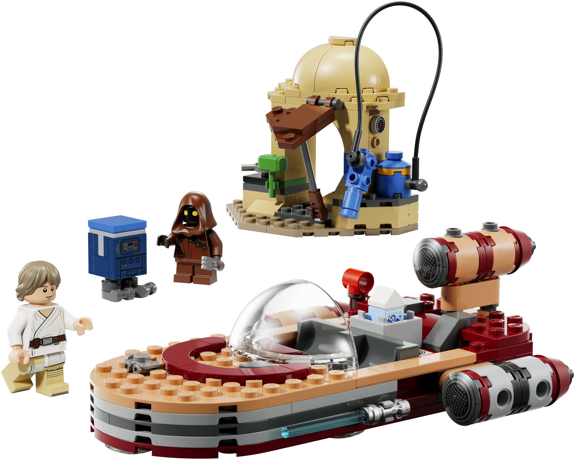 LEGO® Pions de construction »SMART Play: Lukes Landspeeder (75420), LEGO Star Wars ™« Mit SMART Brick kombatibel (nicht im Lieferumfang enthalten)