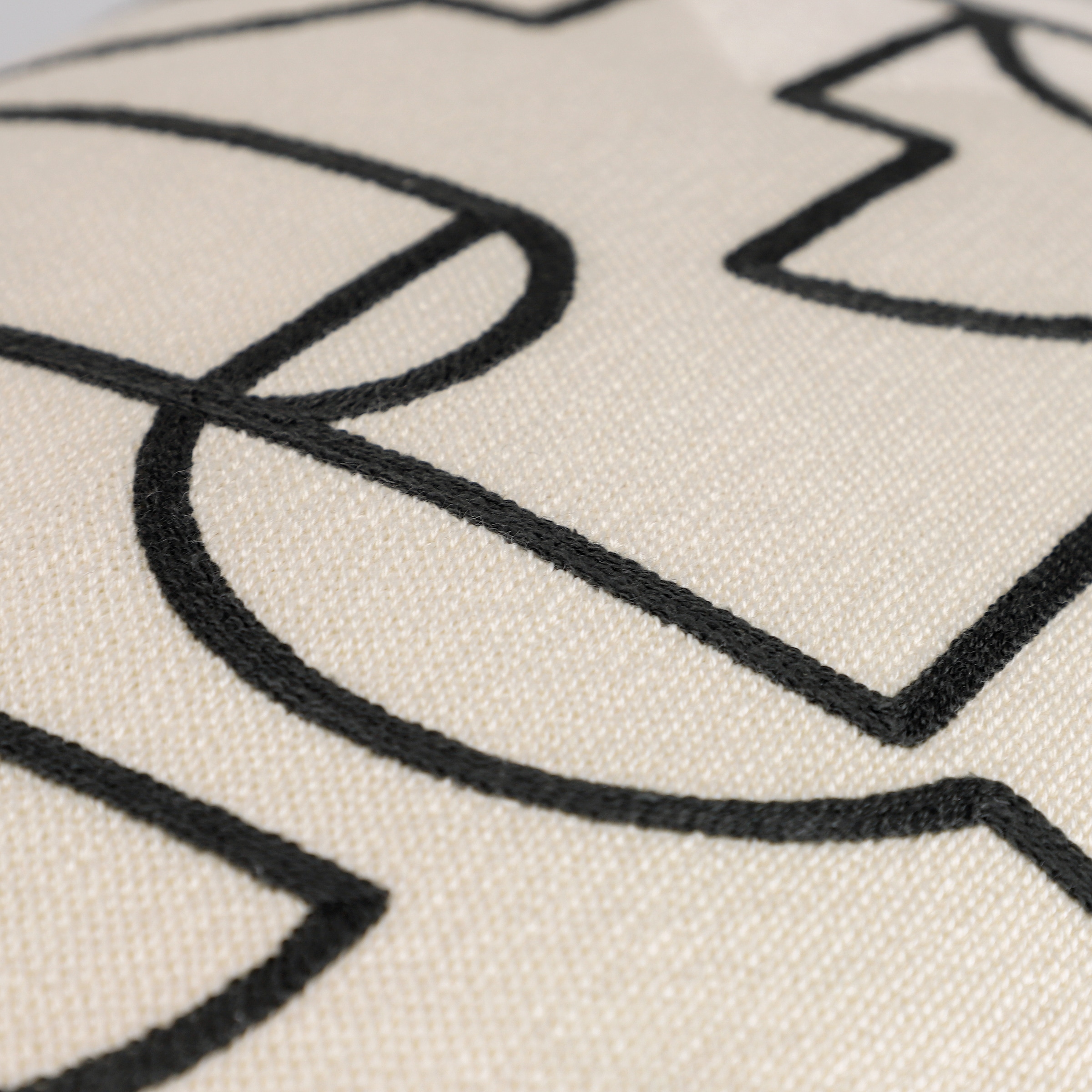 SCHÖNER WOHNEN-Kollektion Coussin décoratif »Frame« bestickt