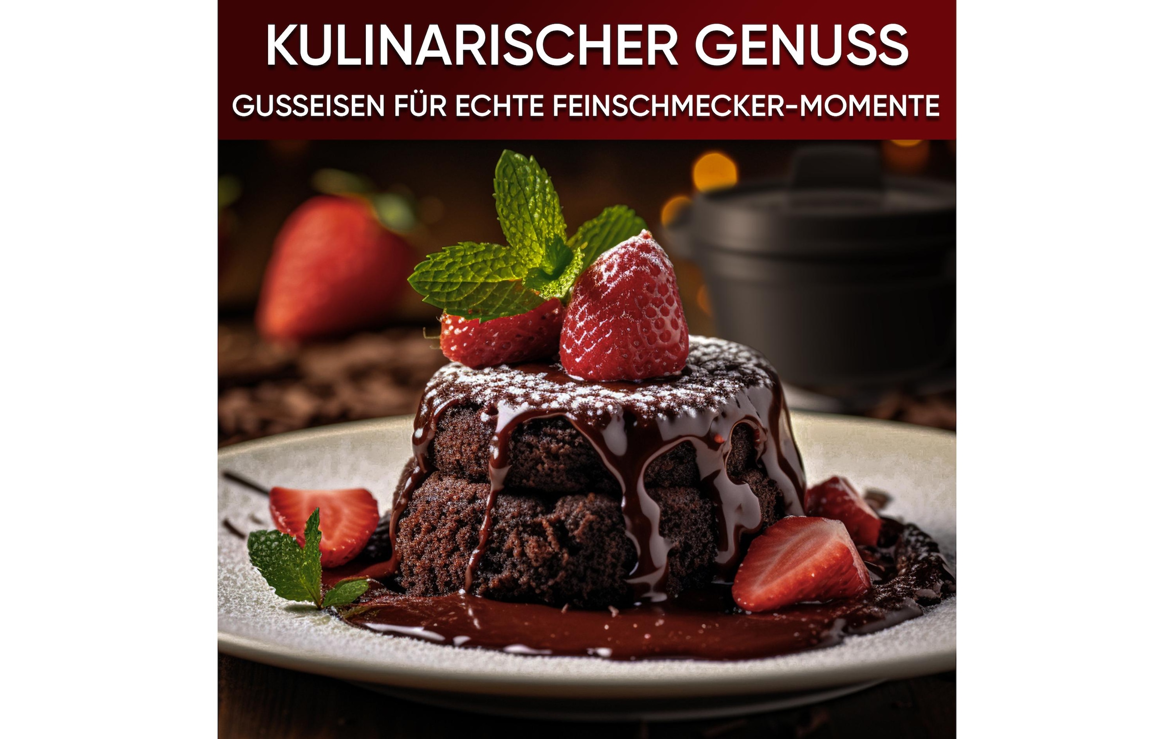   Grilltopf »Gusskoenig Mini Dutch Set 6 Töpfe, Rezeptbuch« Gusseisen