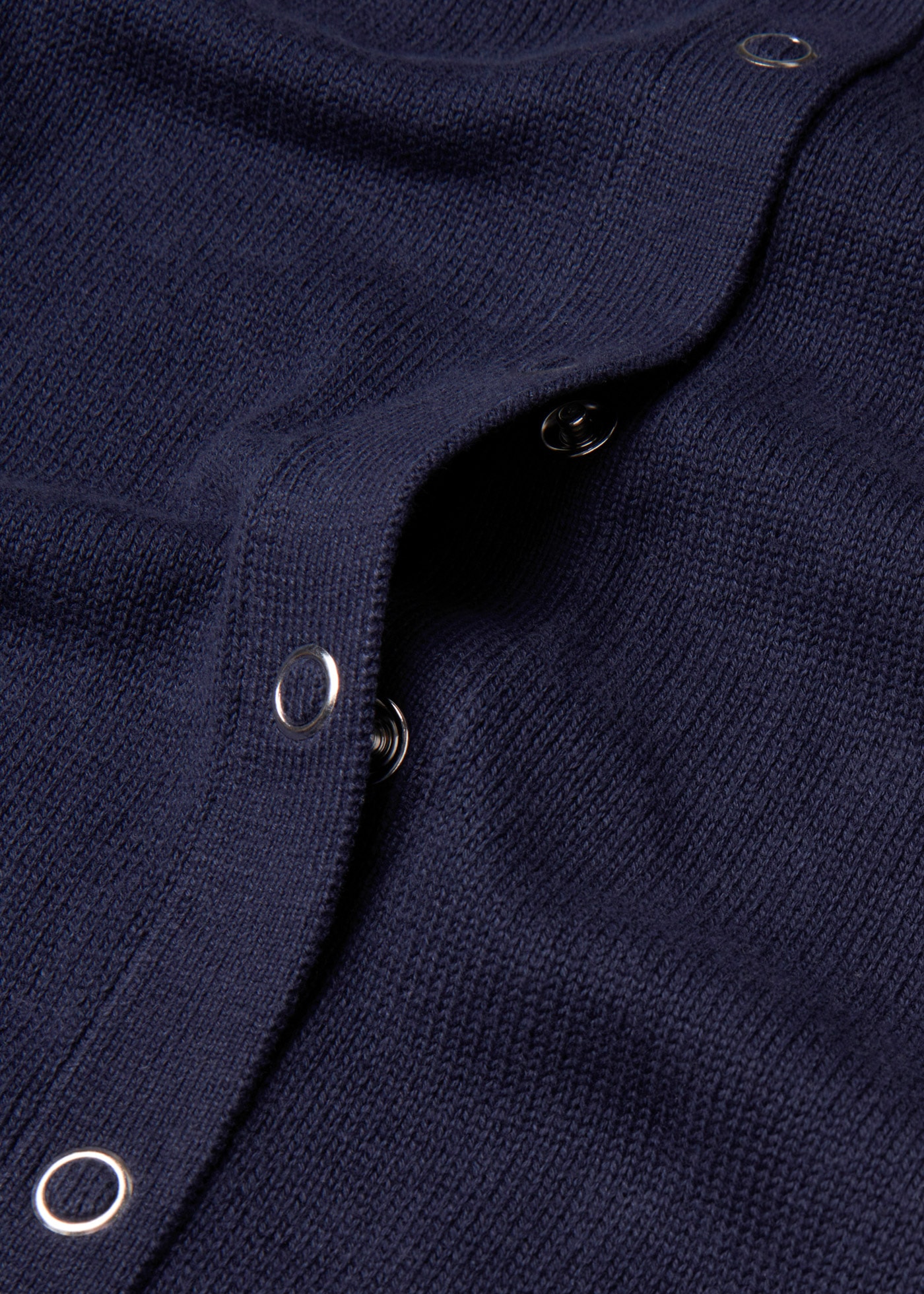 bonprix Strickjacke »Strickjacke aus reiner Baumwolle« Oversize Passform, mit Rippbündchen, aus Baumwolle, mit Knopfleiste