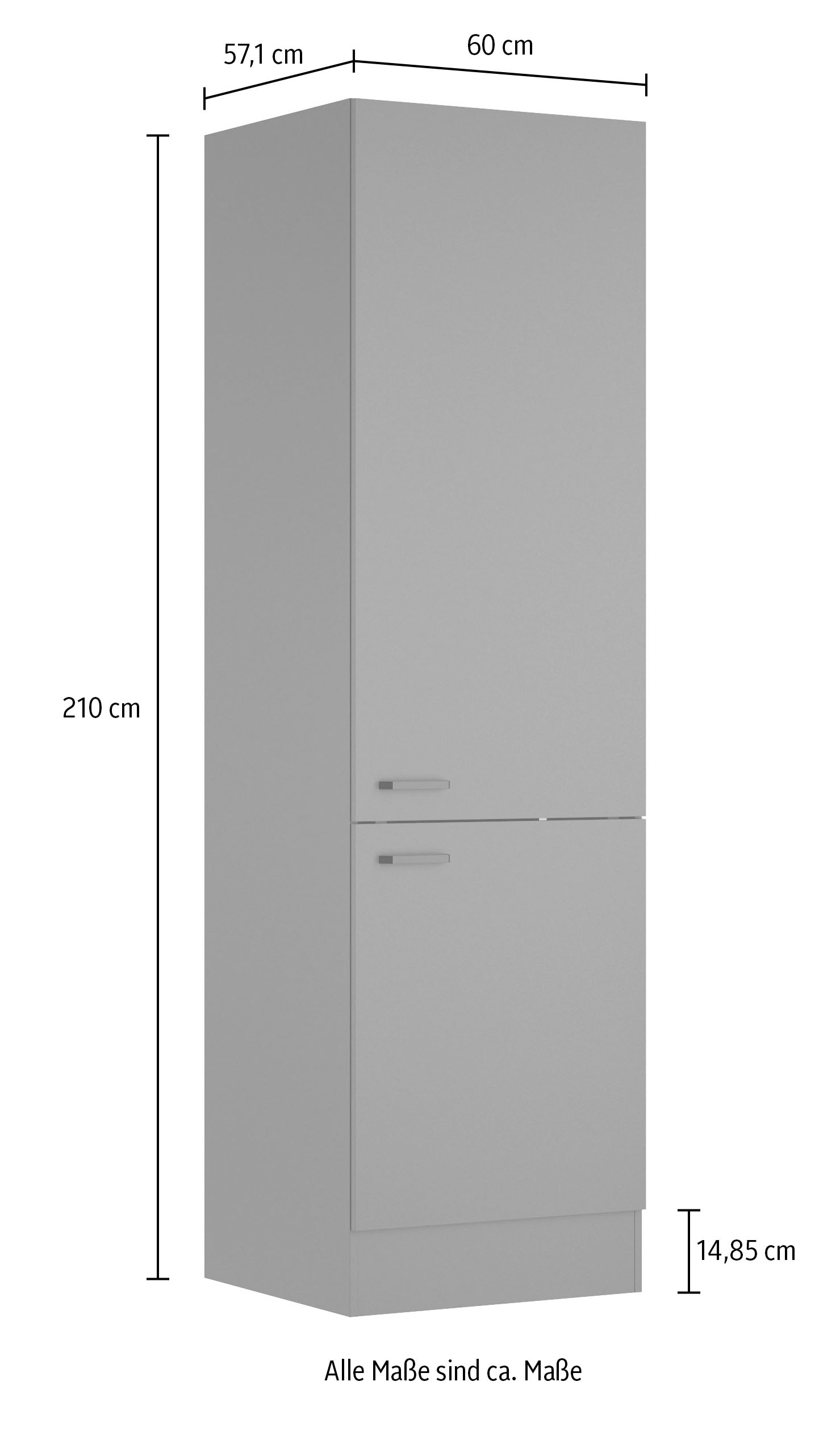 OPTIFIT Hochschrank »OPTImulti« Breite 60 cm, mit 2 verlaschten Türen, Innenregal