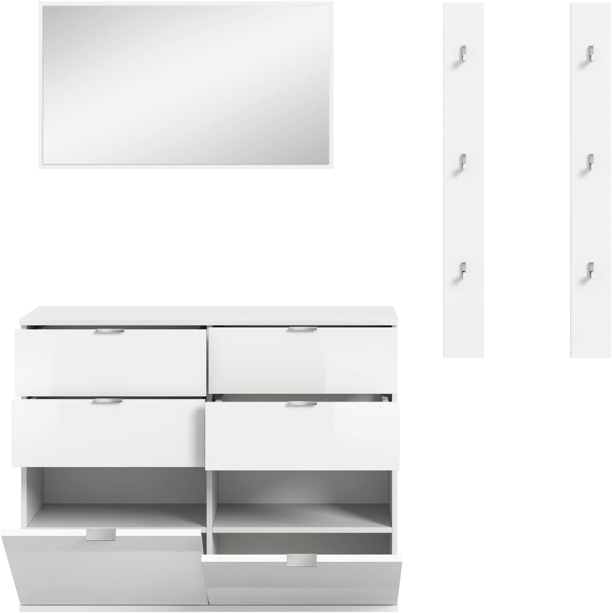 Home affaire Garderoben-Set »Trondheim, Garderobenset 3-tlg. Breite 171 cm,« 3 Stk. tlg.