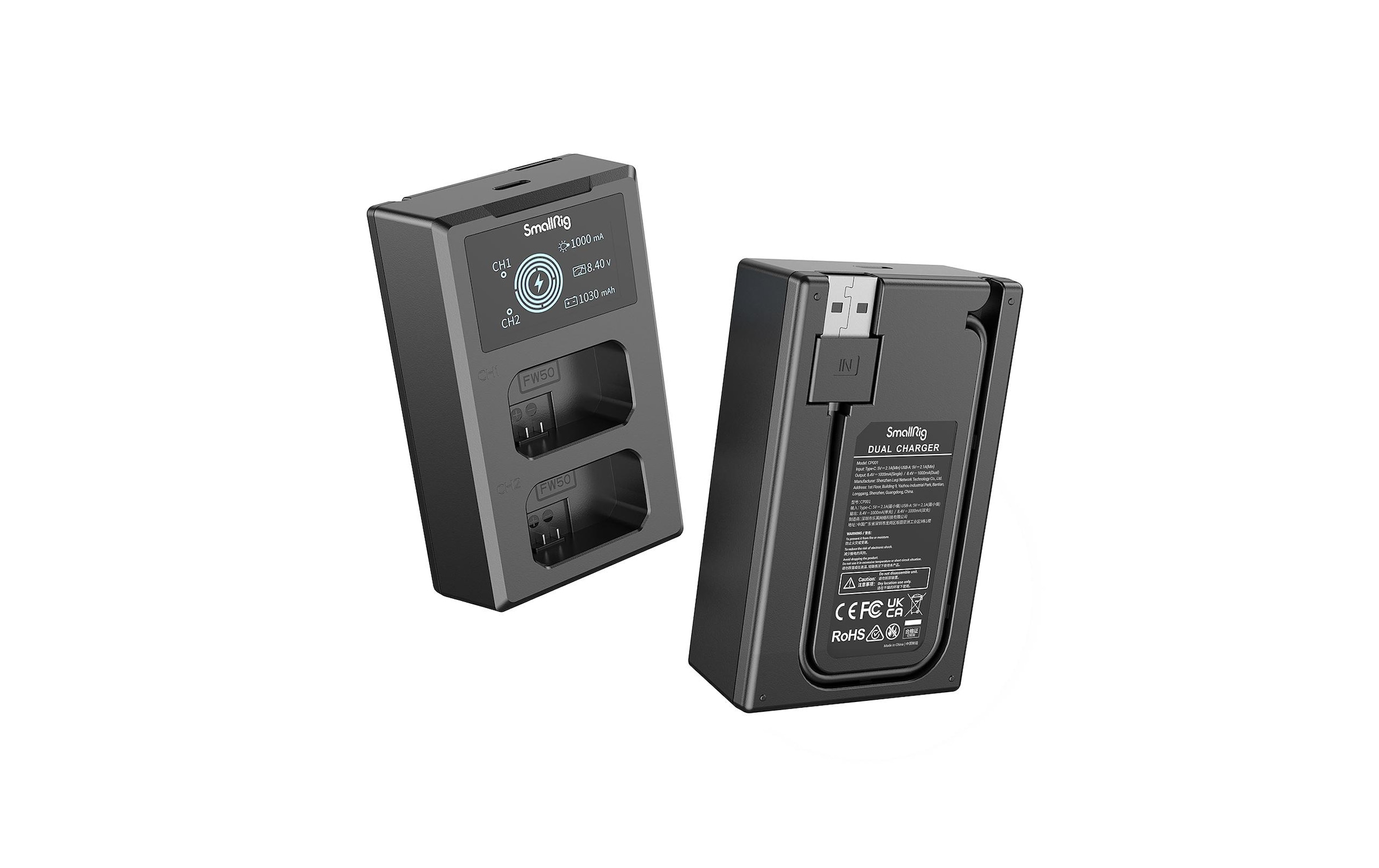   Batterie rechargeable »Smallrig NP-FW50 Akku und Charger Kit«