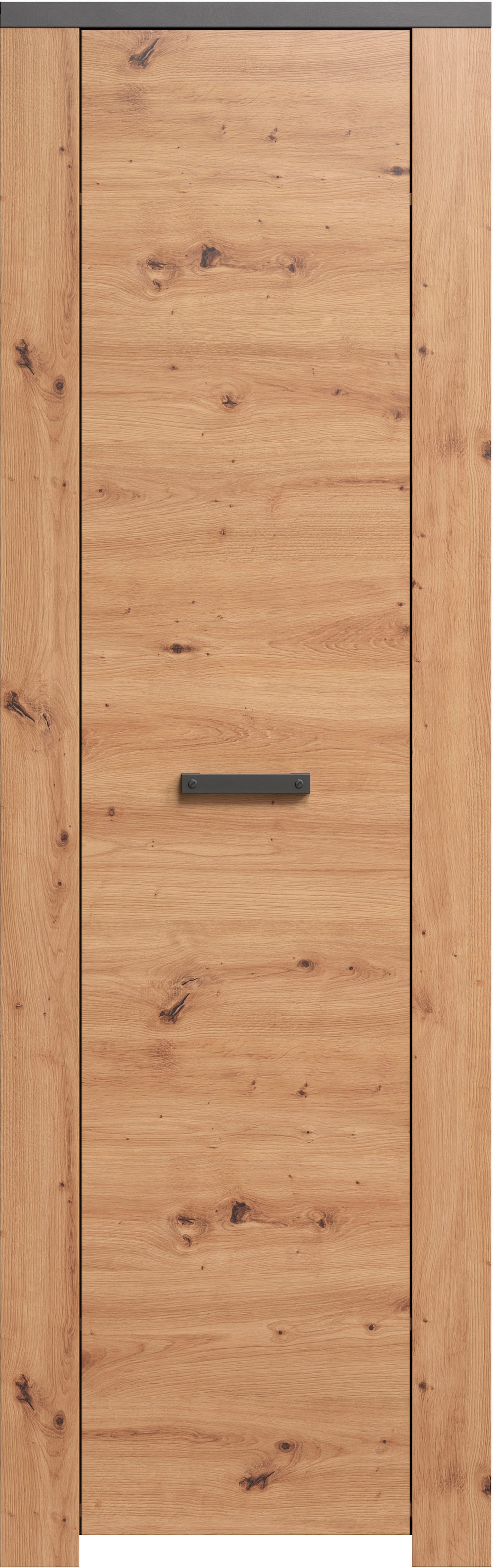 Home affaire Armoire vestiaire »Ambres Inkl. ausziehbarer Kleiderstange« 1 cuis tlg. Garderobenpaneel mit Ablage & Haken - (B/T/H) 62/26/199 cm
