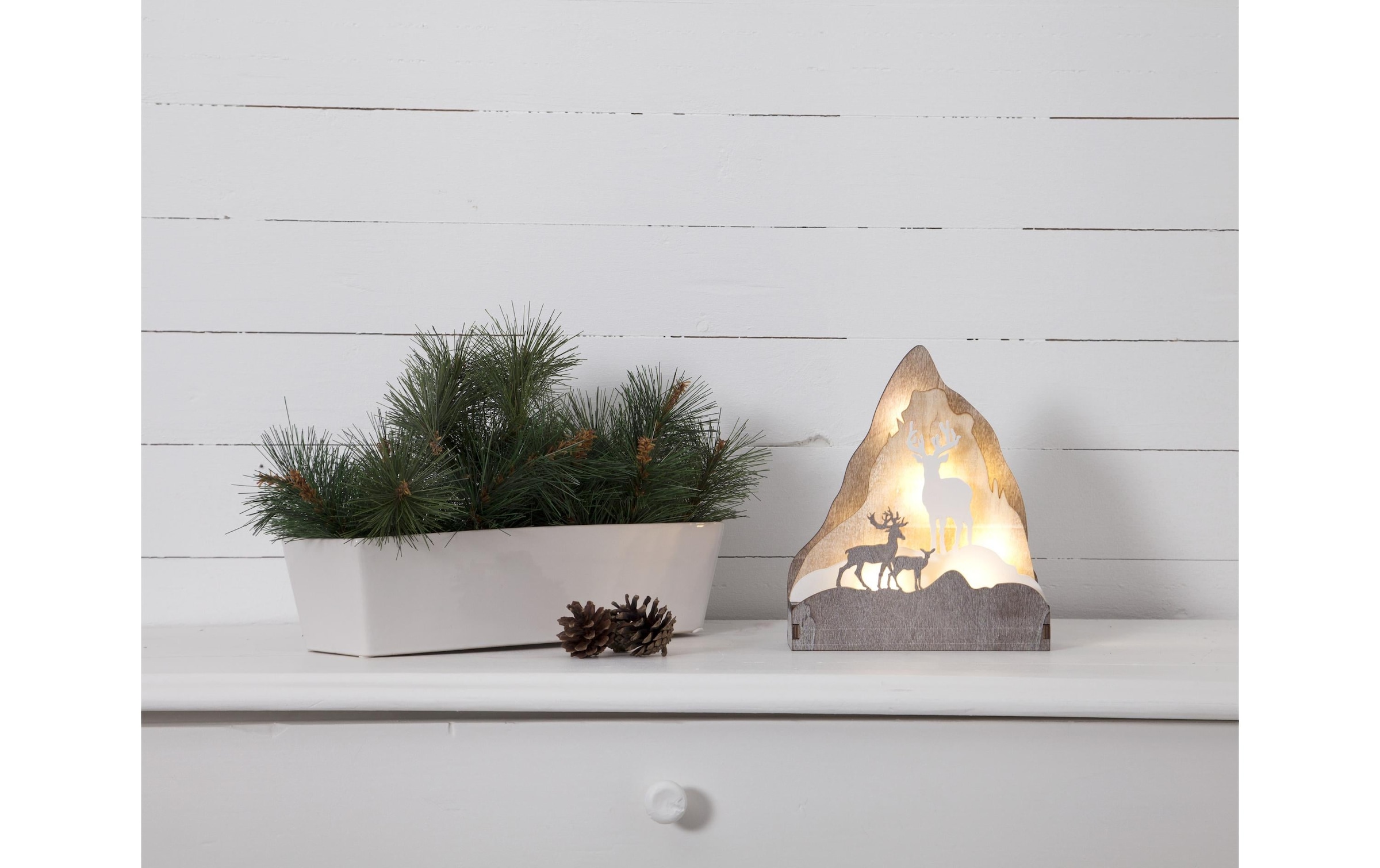 Parforce Traditional Hunting LED Dekofigur »Trading Tischdeko Gebirge Faun«