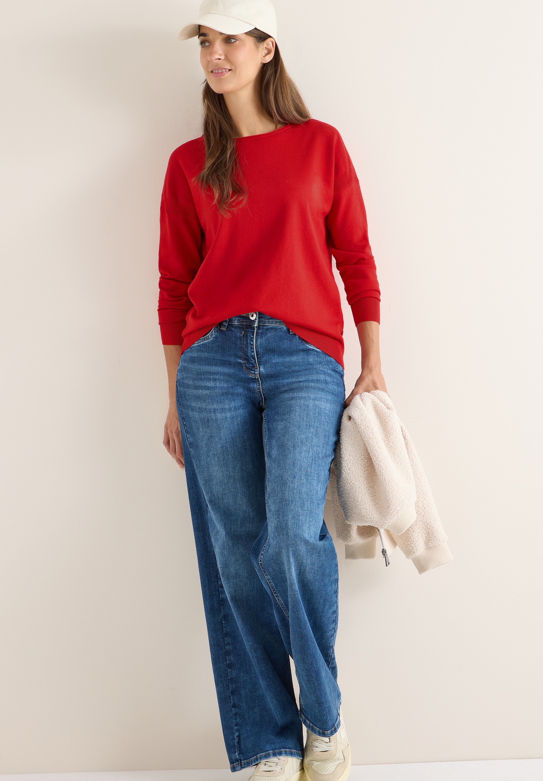 Cecil Pull en tricot mit Strukturdetail