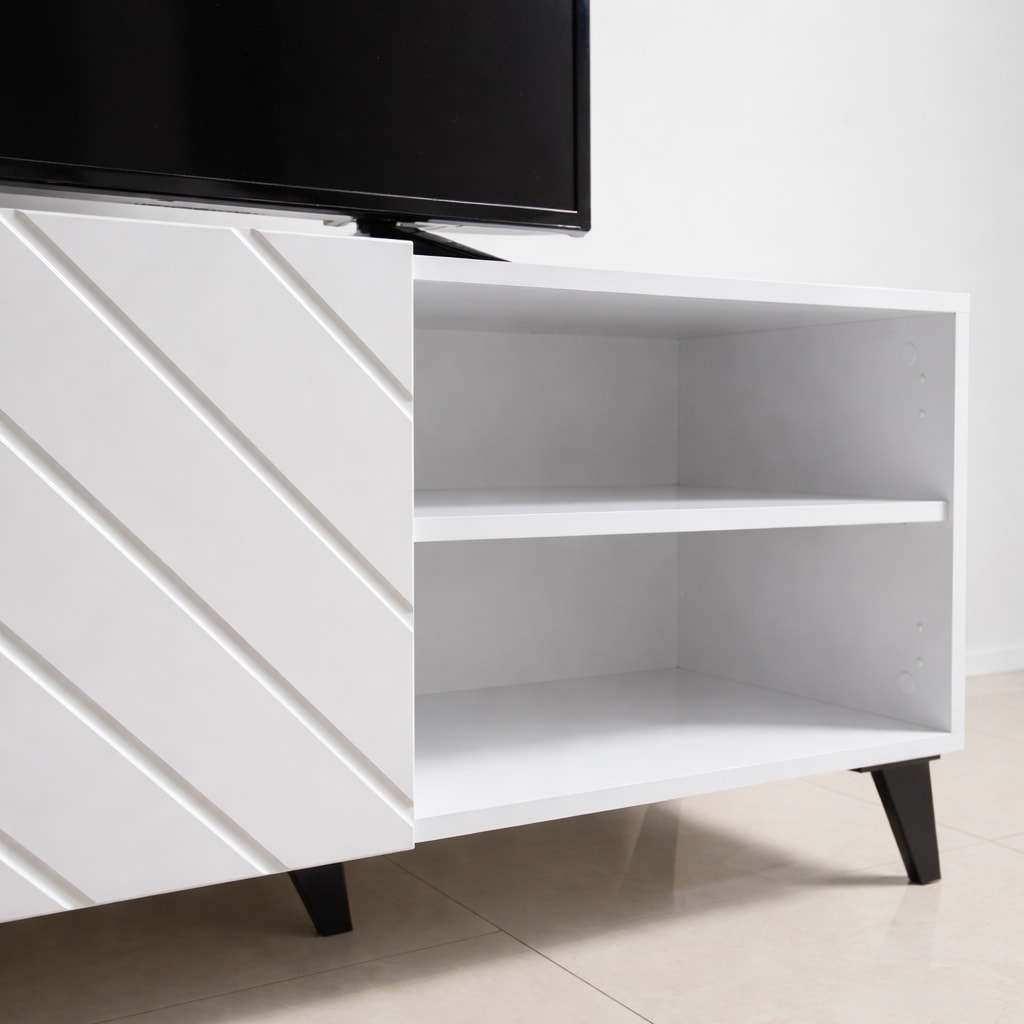 GOODproduct Lowboard »HOLLY 1.5, TV-Board, TV-Kommode, TV-Schrank, TV-Unterschrank, TV-Möbel« Modernes lackiertes Hochglanz TV-Board, grifflos, Breite 150 cm
