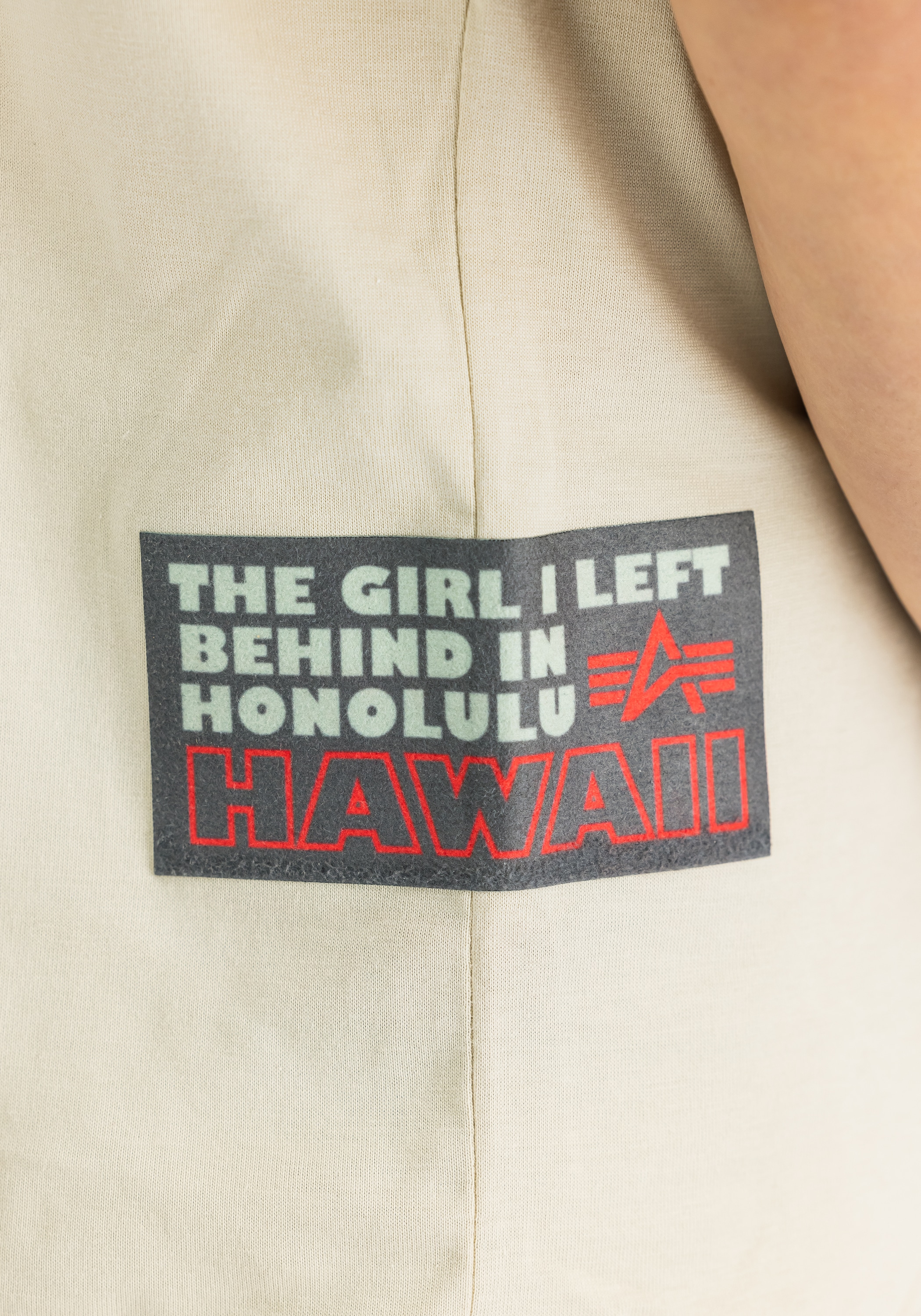 Alpha Industries T-shirt »Aloha Flower Backprint T-Shirt«