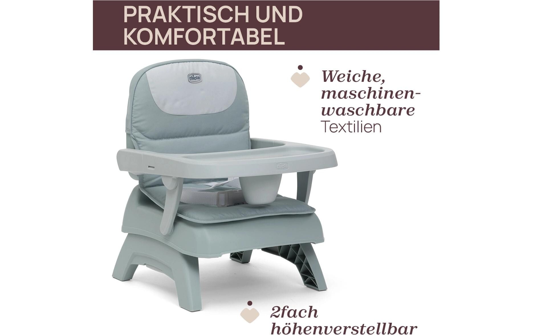 Chicco Rehausseur de siège pour enfant »Bento« Verstellbarer Sitzerhöher