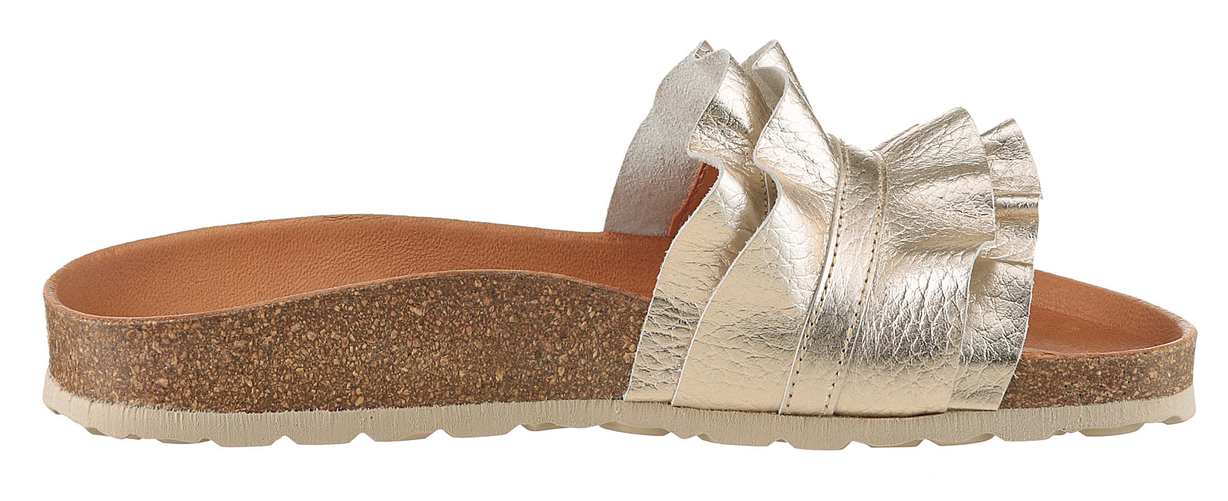 VERBENAS Pantolette »Rocio Roda«  chaussure d'été, chaussure de plage, sandale plate avec semelle préformée