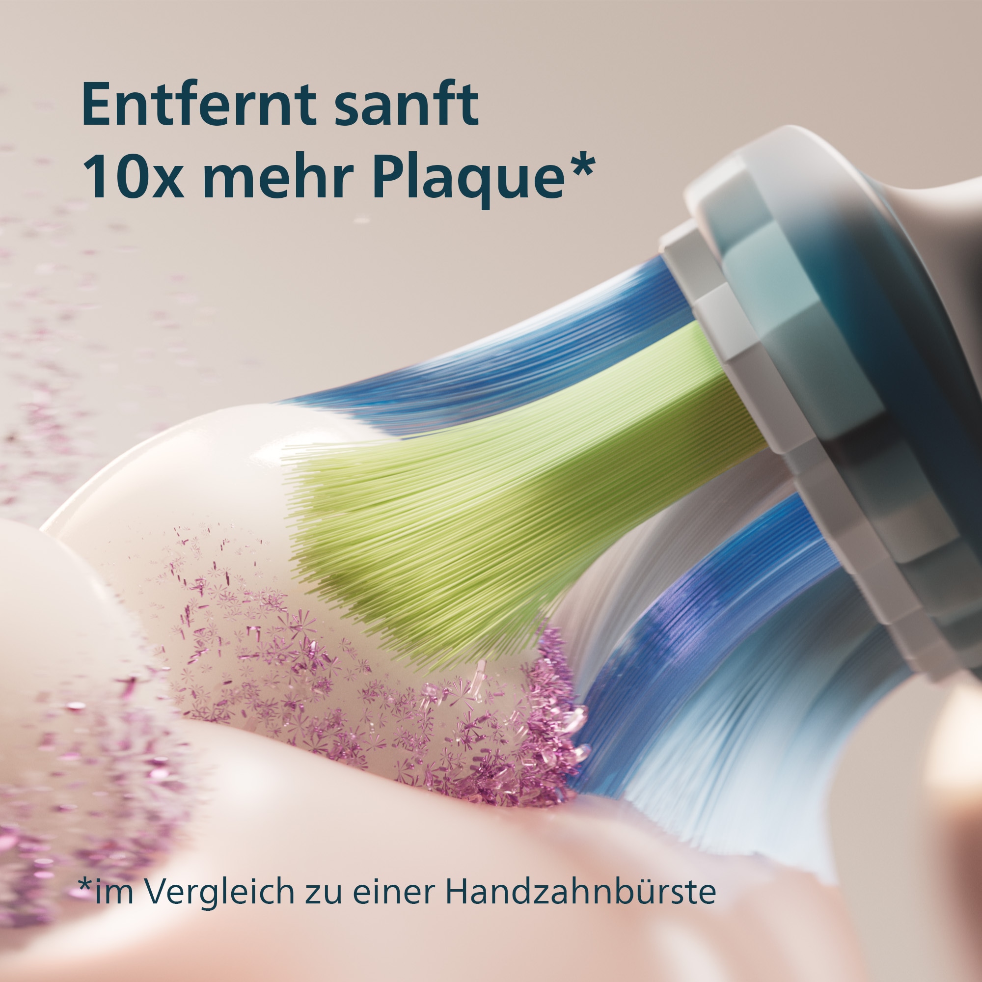 Philips Sonicare Brosse à dents électrique »HX9914« 2 cuis Aufsteckbürsten DiamondClean Premium Schallzahnbürste, Doppelpack inkl. Ladeglas