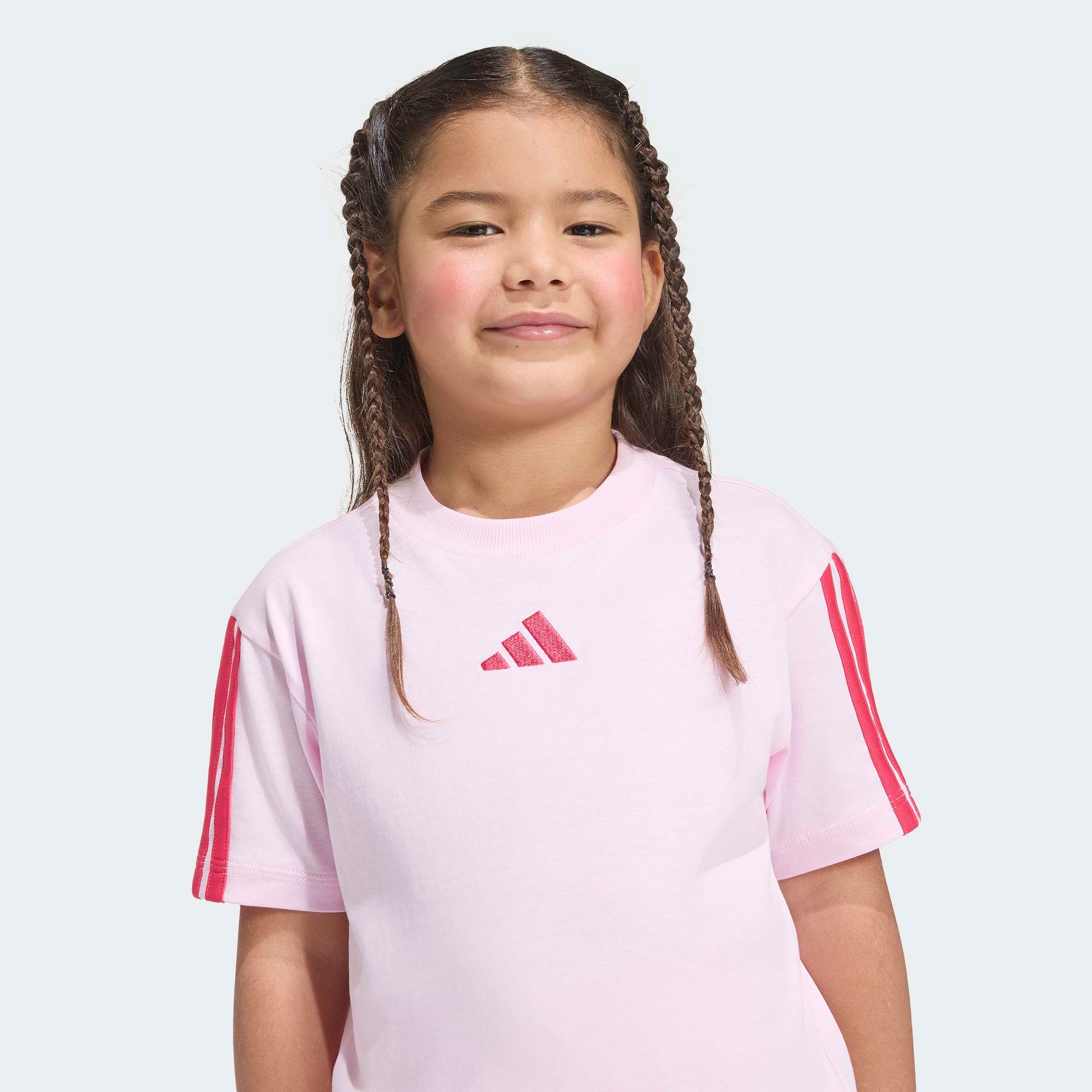 adidas Sportswear Combinaison d'entraînement »LK 3S T-SET 160« 2 pour enfants, en 2 pièces, en coton