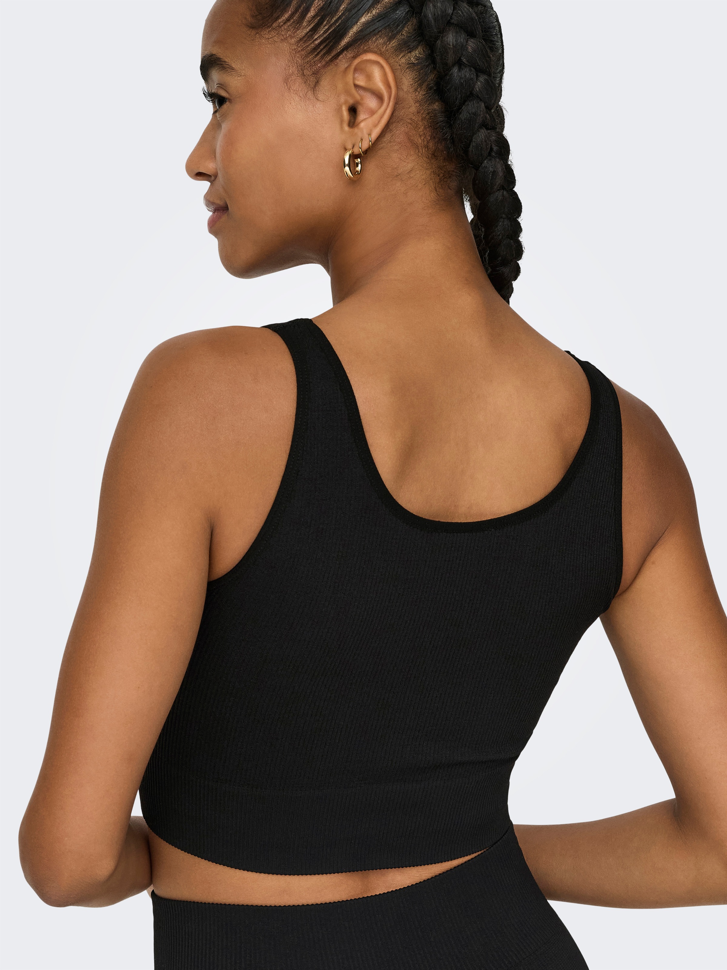 ONLY Play Haut d'entraînement »ONPJAIA LIFE«, Cropped Fit, in feiner Rippstruktur
