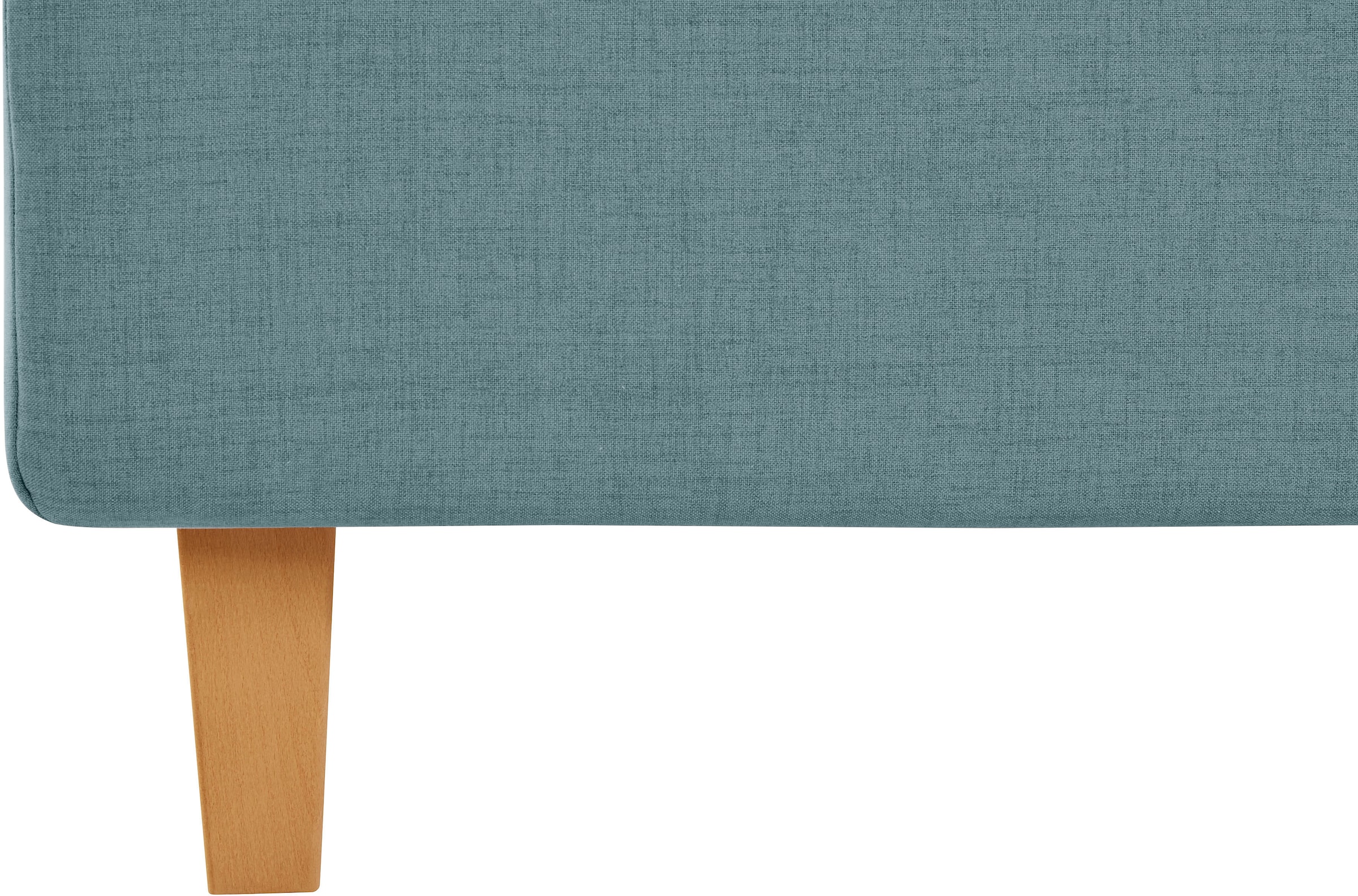 Home affaire Polsterbett »Sunley 140« Kreuzsteppung, Kopfteilhöhe 142 cm, ohne oder mit Matratze/Lattenrost