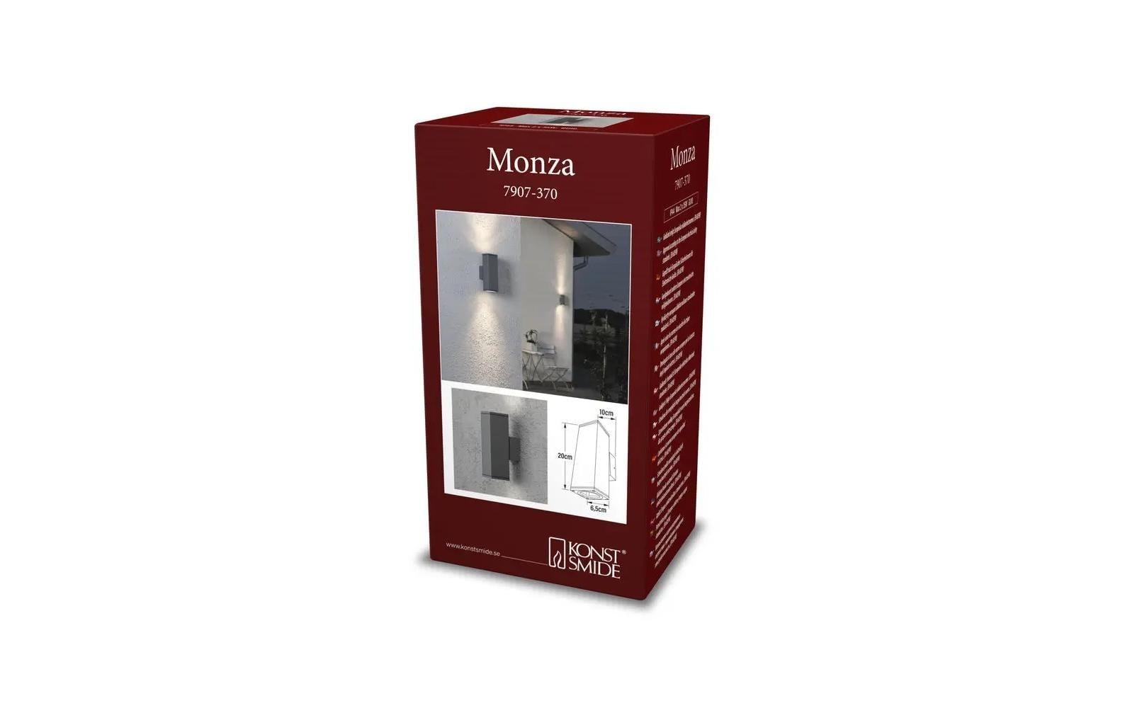KONSTSMIDE Lampe murale »Wandleuchte Monza mit doppeltem Lichtkegel«
