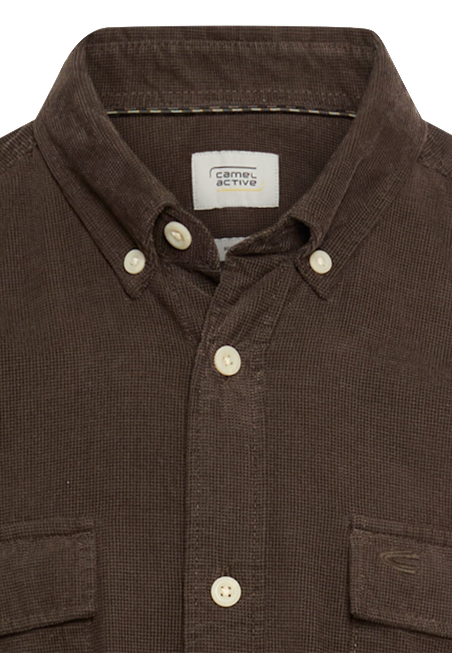 camel active Langarmhemd , mit Brusttaschen

