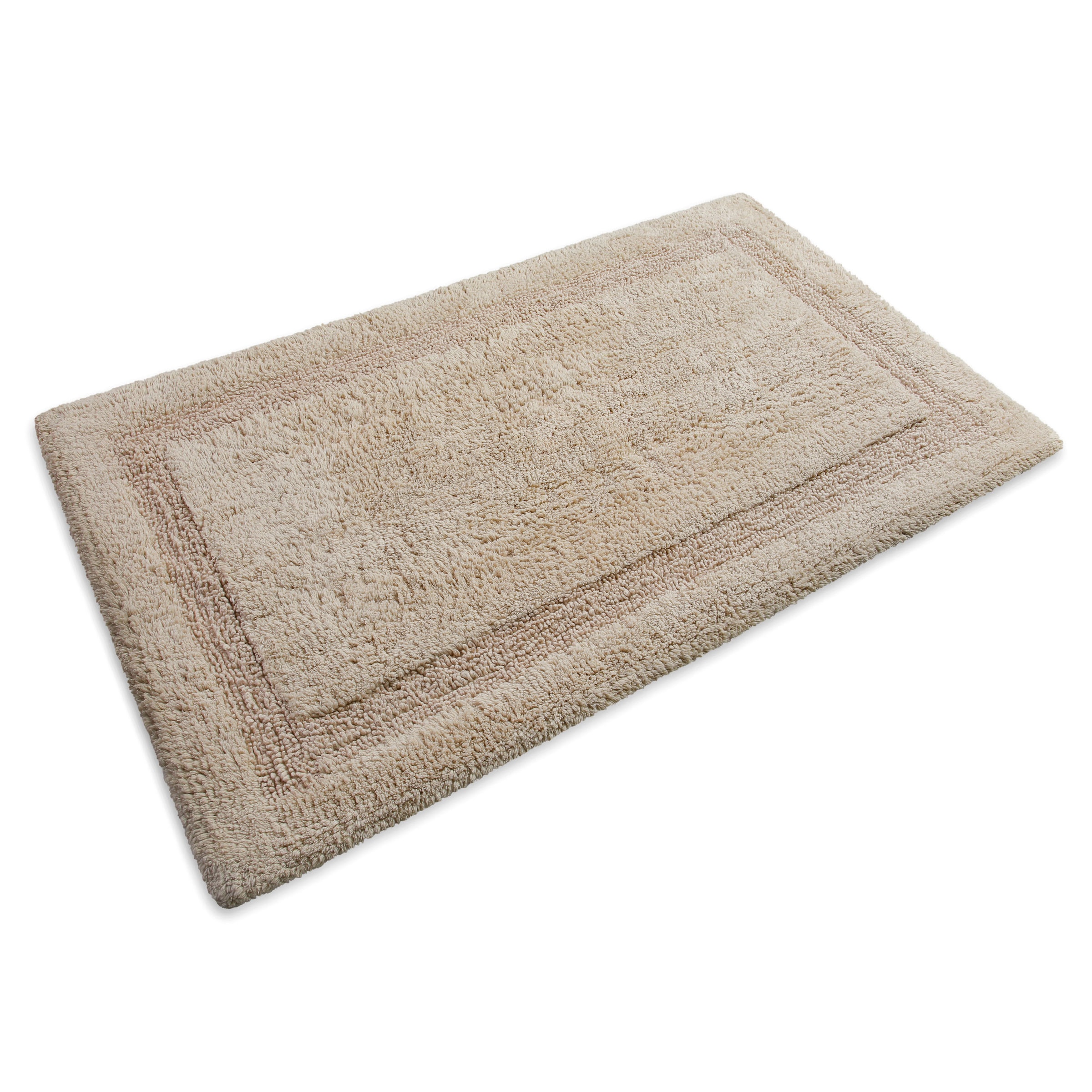 GOODproduct Badematte »Meellor« Höhe 20 mm rutschhemmend beschichtet fussbodenheizungsgeeignet Badteppich, getuftet, modern, Uni, antirutsch, flauschig, Baumwolle
