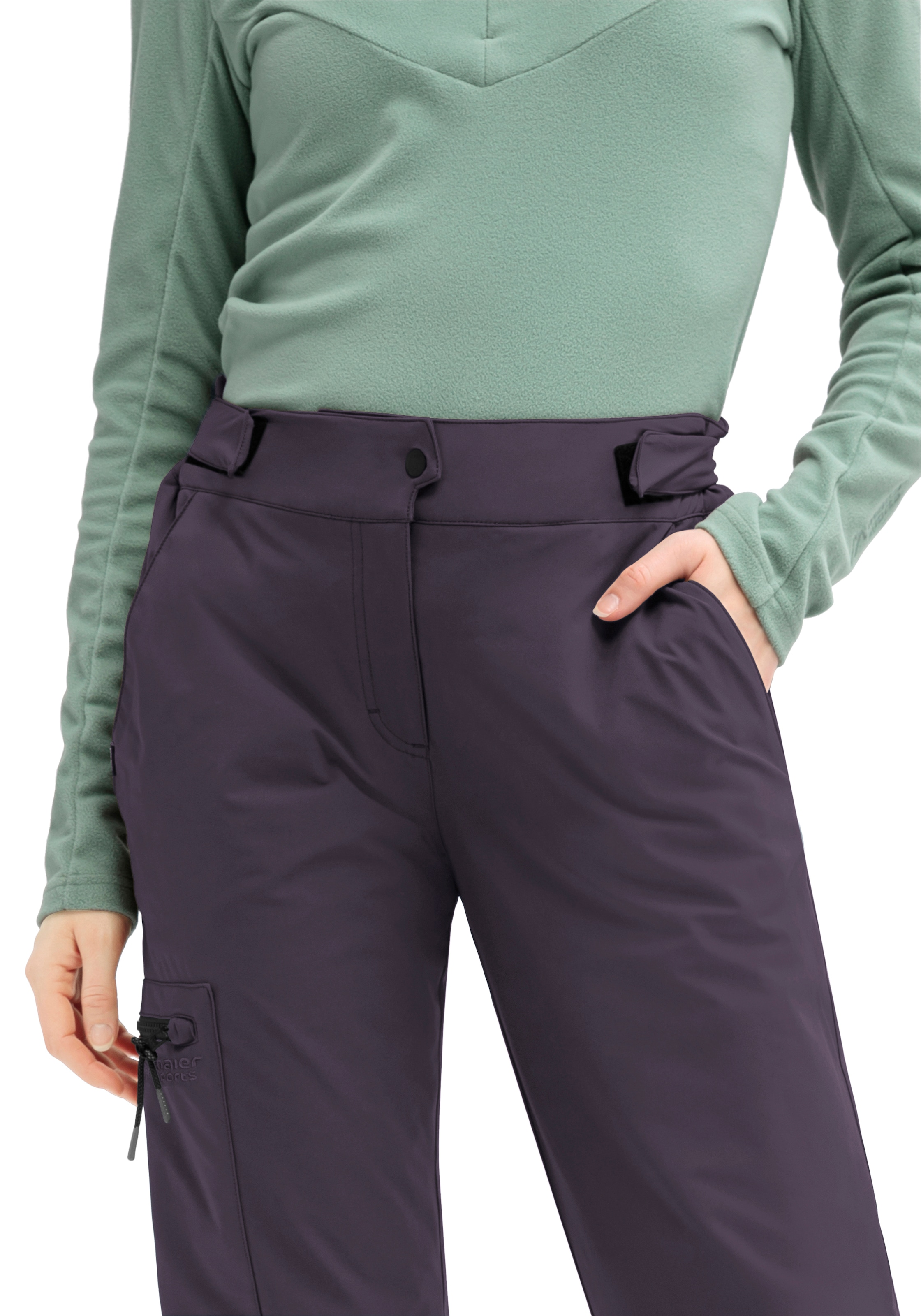 Maier Sports Pantalon fonctionnel »R3 Zed Pants W«  Pantalon outdoor femme, pantalon de randonnée élastique coupe régulière