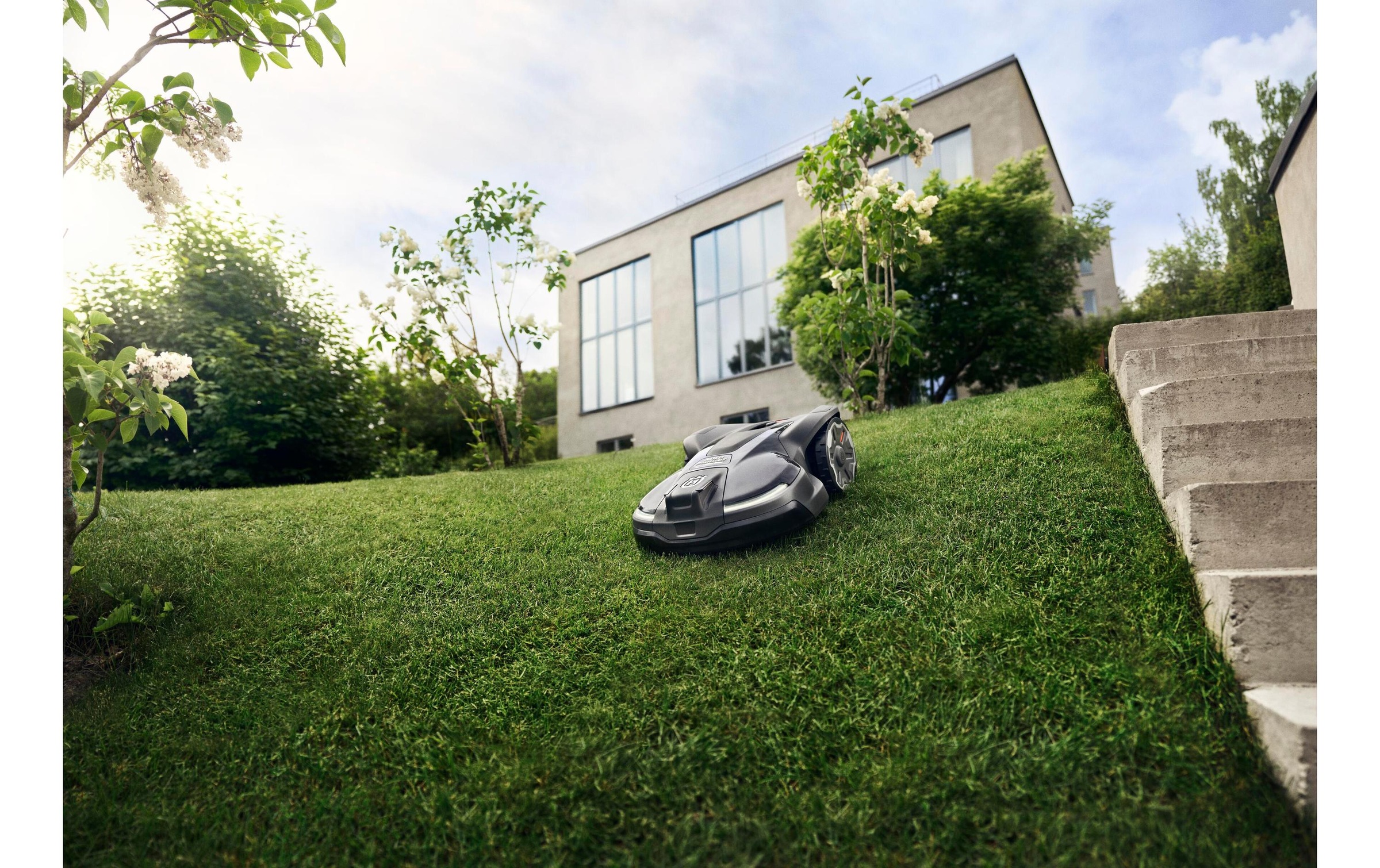 Husqvarna Robot tondeuse »Automower 430X NERA, 3200 m²«  Automatischer Rasenmäher mit LED Scheinwerfern