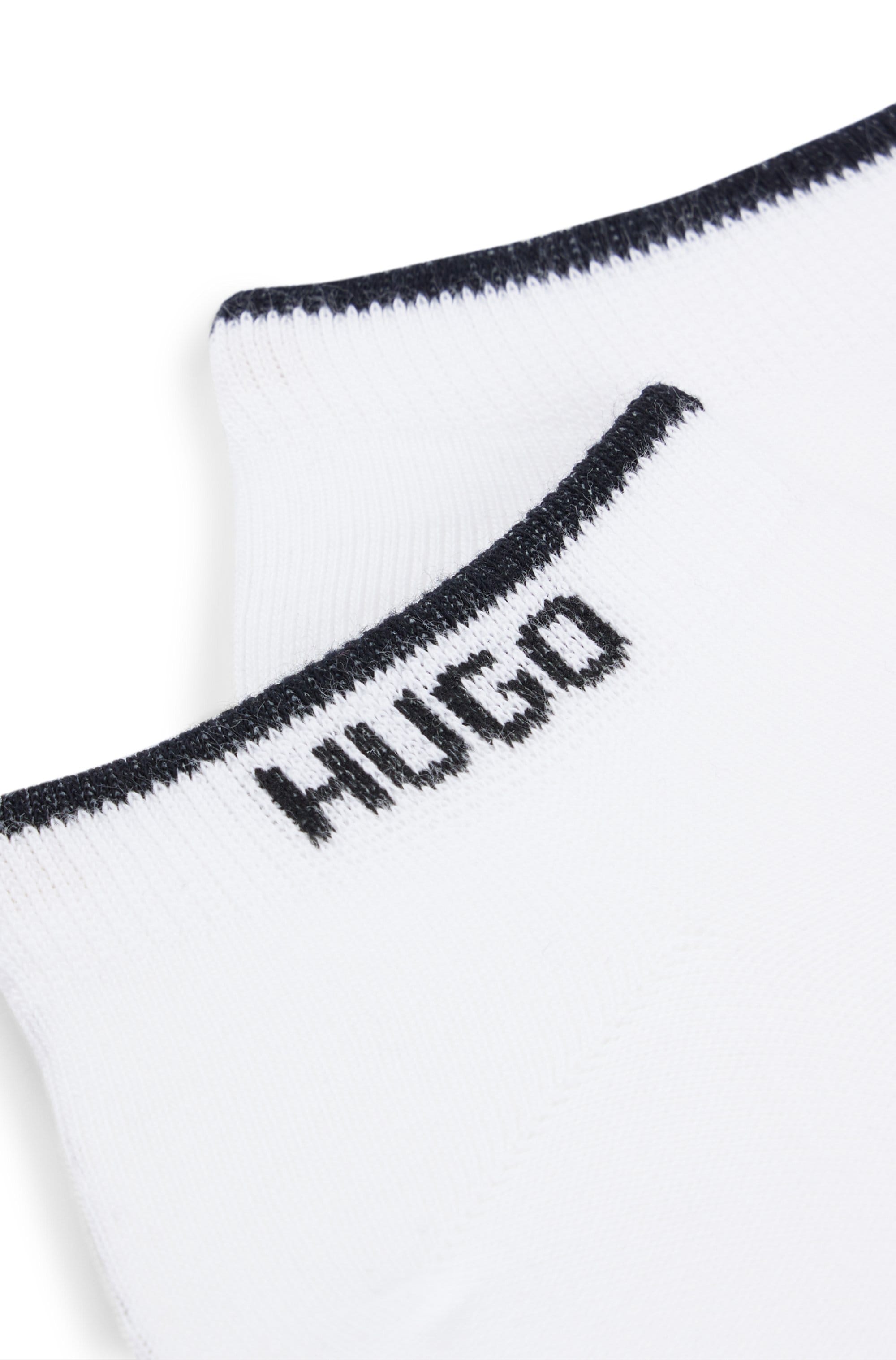 BOSS Chaussettes d'affaires »2P AS Logo CC« Packung, 2er Pack, 2 cuis tlg. mit grossem HUGO Logo-Schriftzug