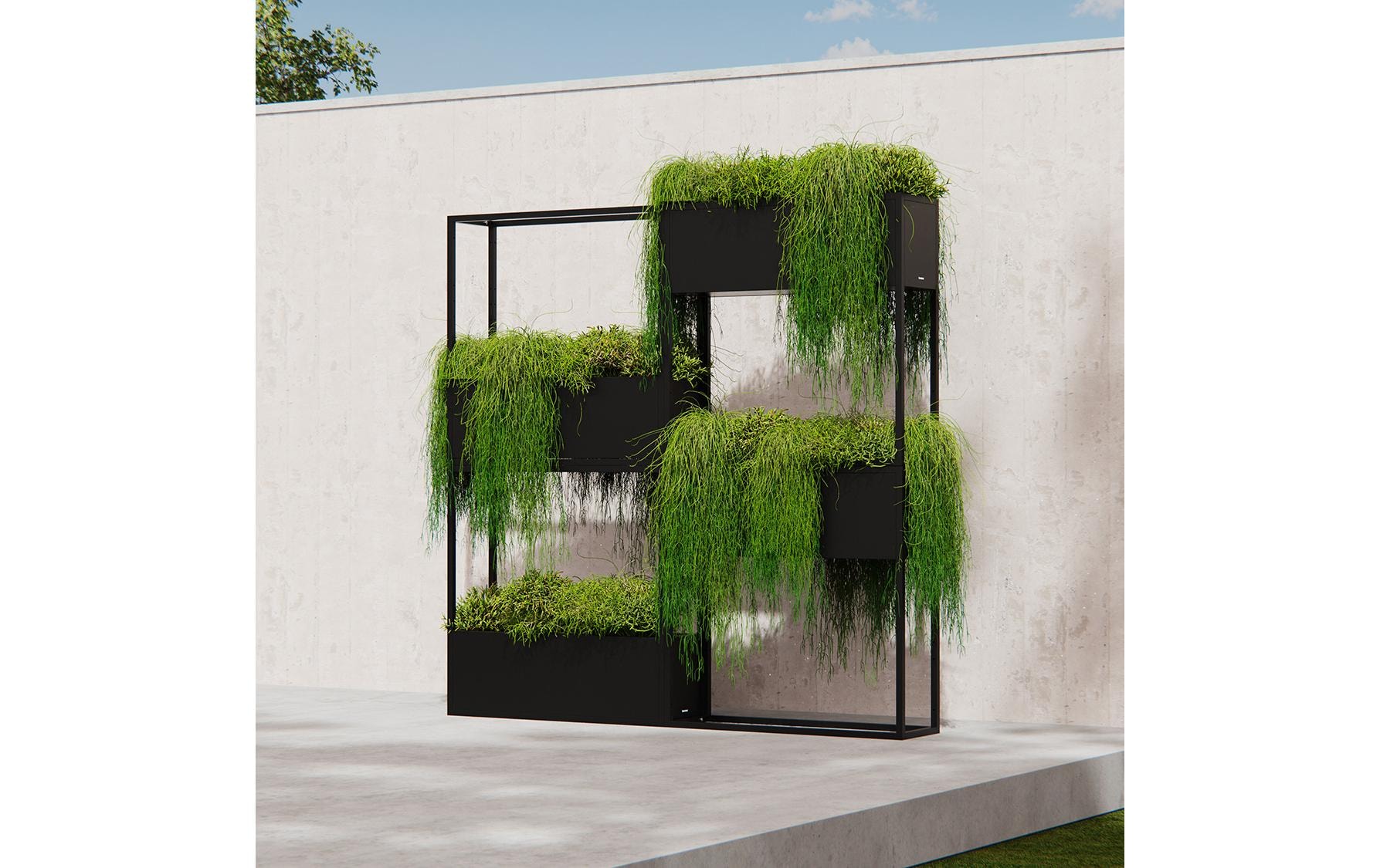 Herstera Garden Bac à plantes »HUB 80 x 25 x 79 cm«