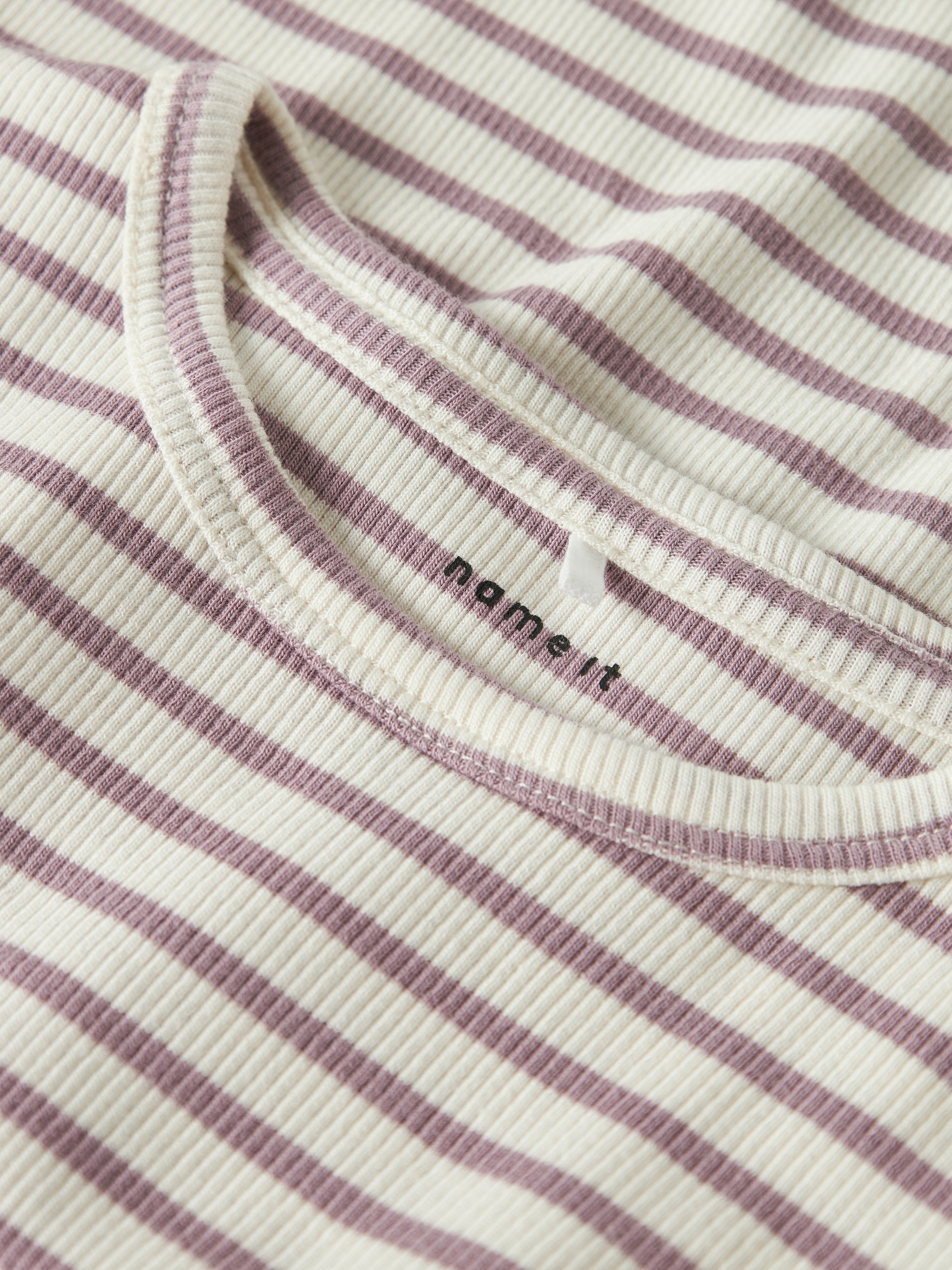 Name It Langarmshirt »NMNBANI LS XSL TOP NOOS« Ringel-Look in toller Rippen-Qualität