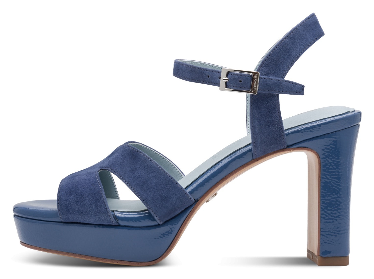 Tamaris Sandales à talons hauts  talon bloc, chaussure d'été, chaussure de soirée, avec talon ANTIshokk