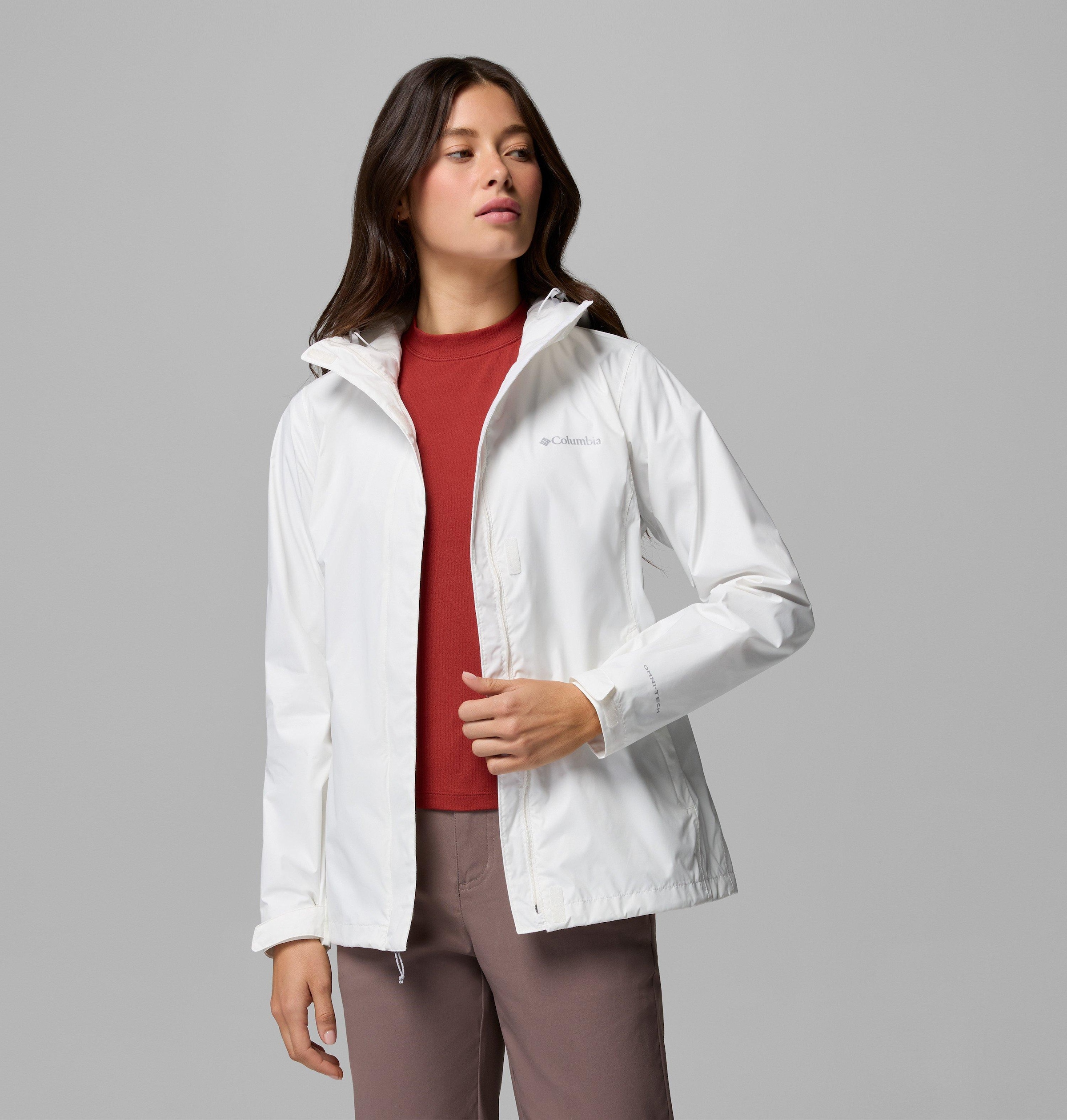Columbia Veste de pluie »Arcadia II Jacket« étanche, coupe-vent, avec fermeture éclair, en nylon et polyester