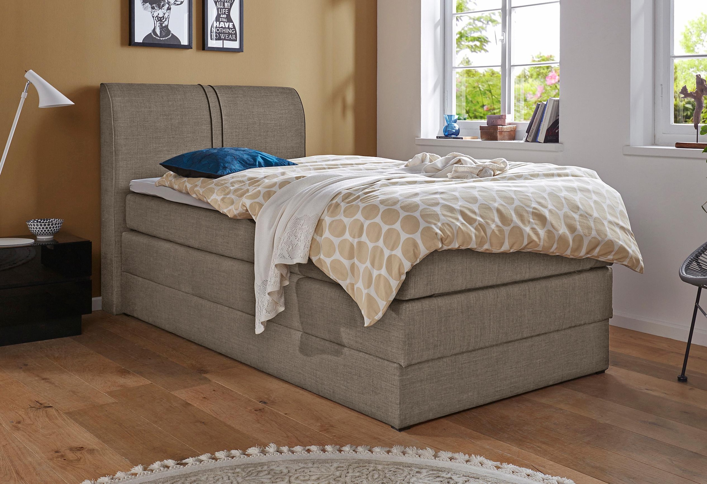 hapo Lit boxspring avec coffre de lit