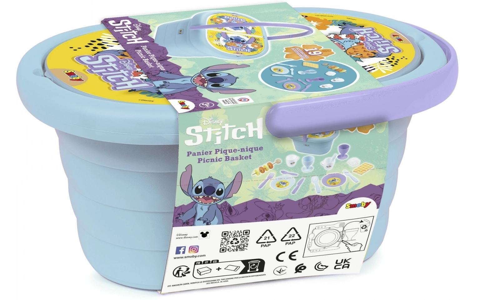 Smoby Vaisselle de jeu »Stitch Picknickkorb«