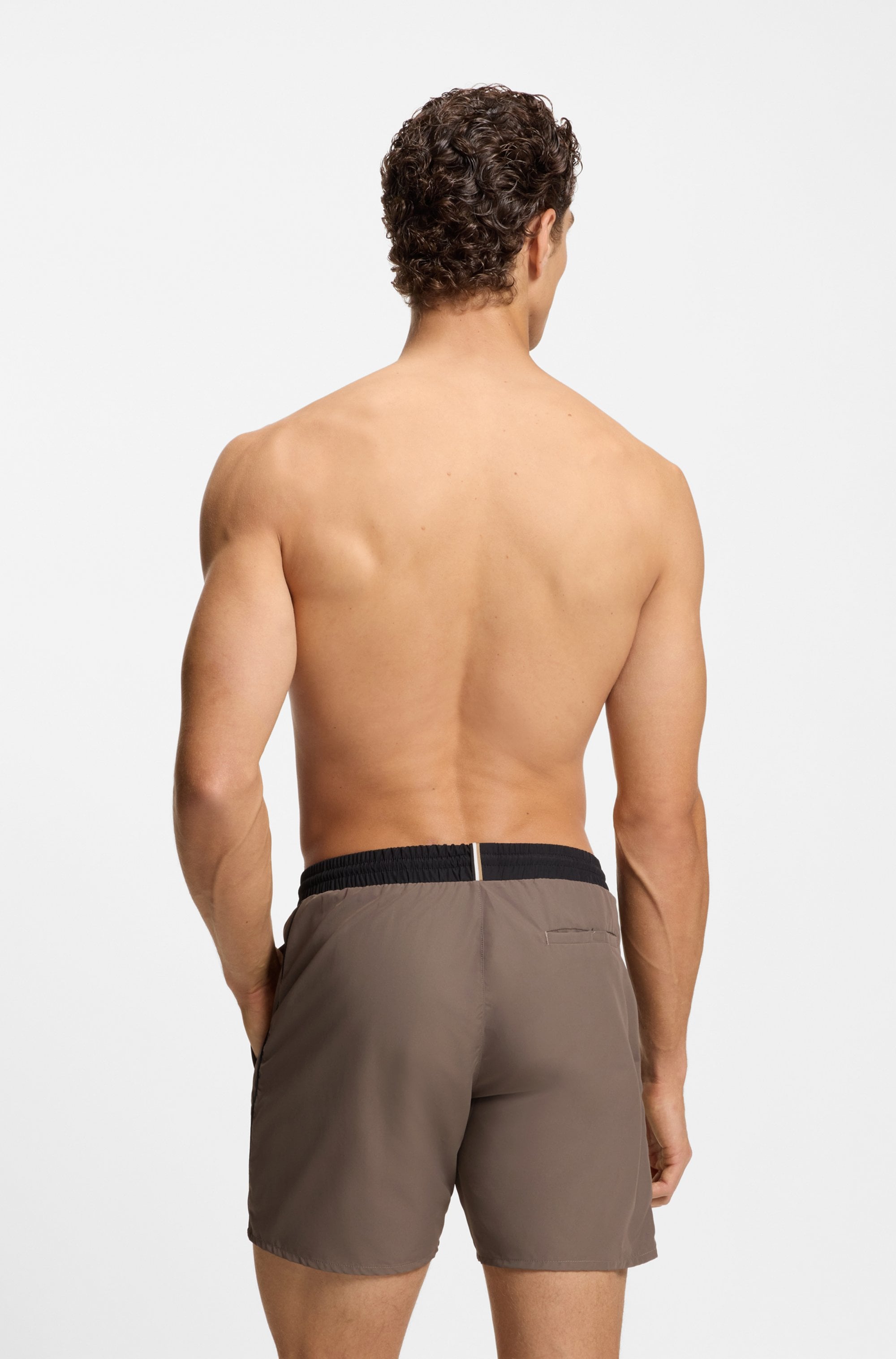 BOSS Short de bain »Starfish« mit Kontraststreifen