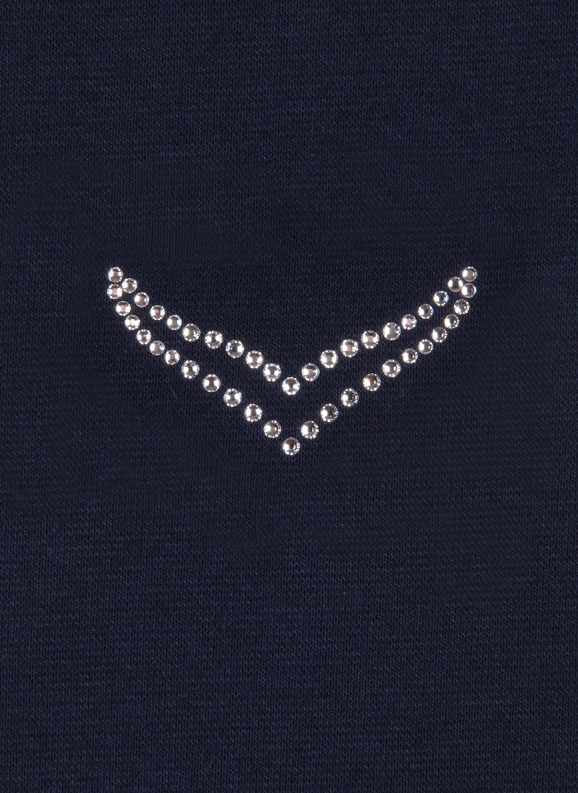 Trigema Sweatjacke »TRIGEMA Jacke veredelt mit Kristallsteinen« 1 Stk.