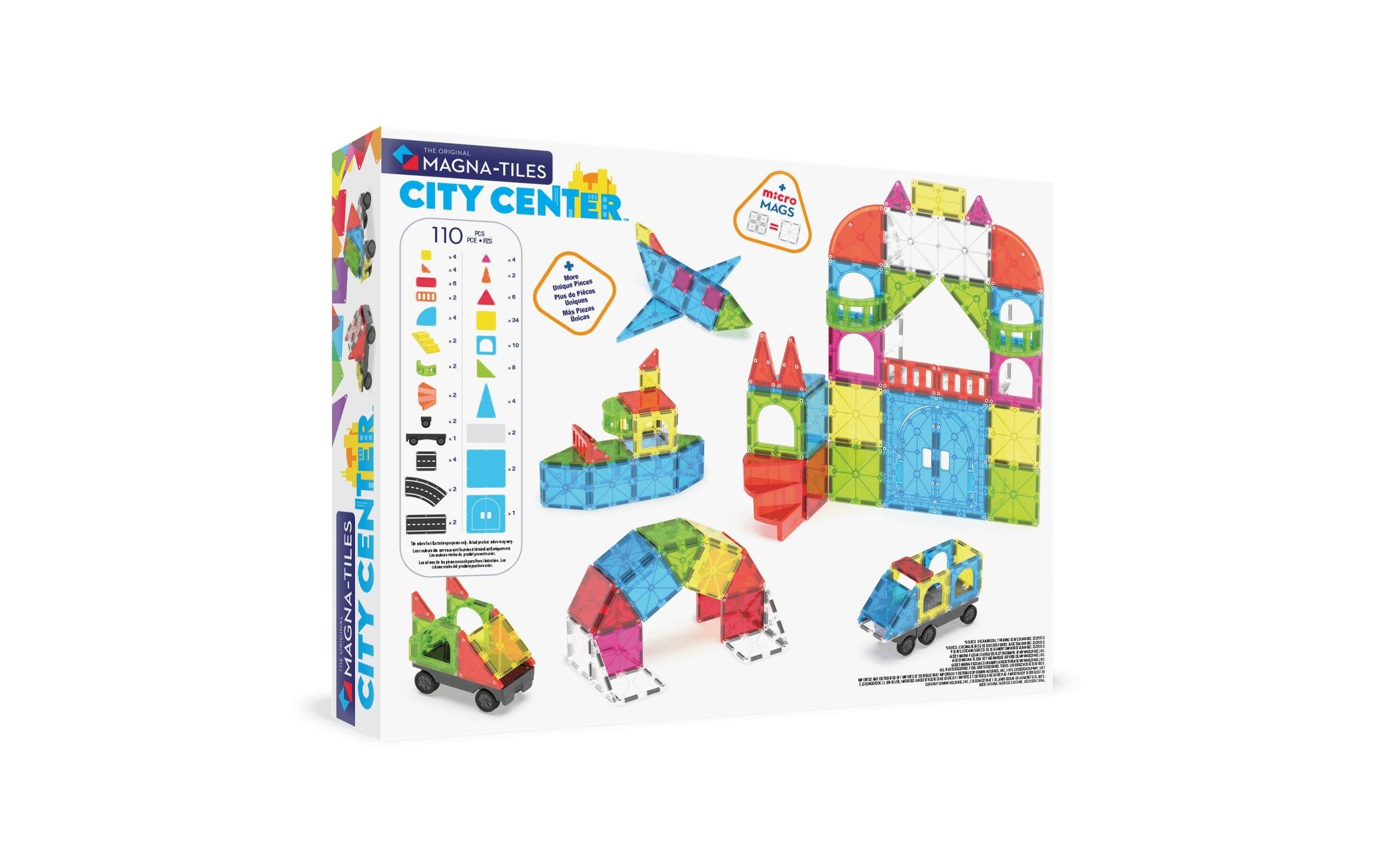   Steinbaukasten »Magna-Tiles City Center 110 Teile«