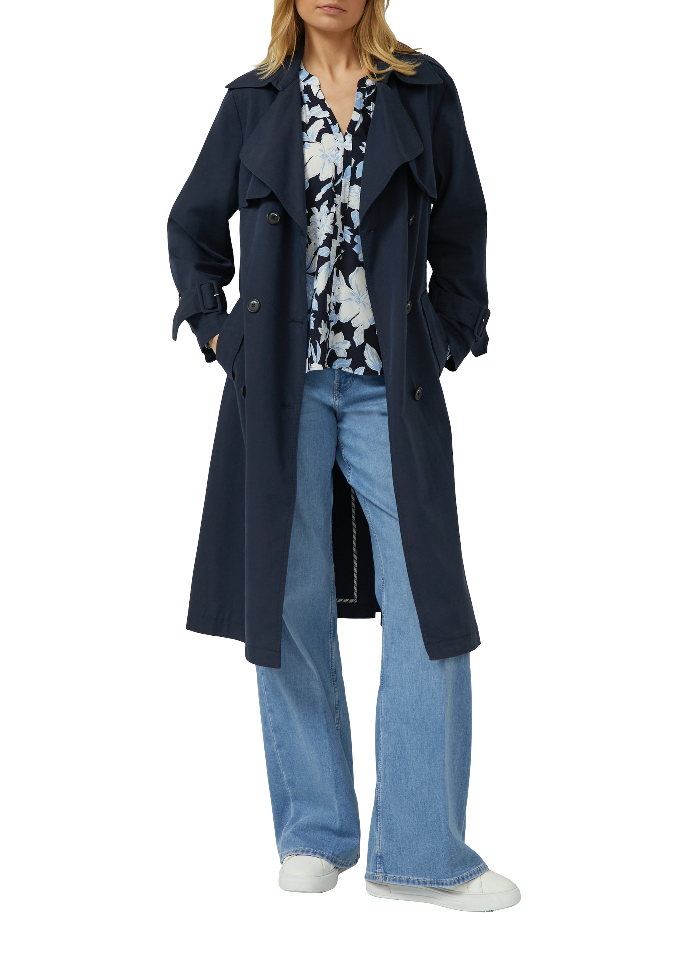 s.Oliver Blouse à manches longues mit All-Over Print