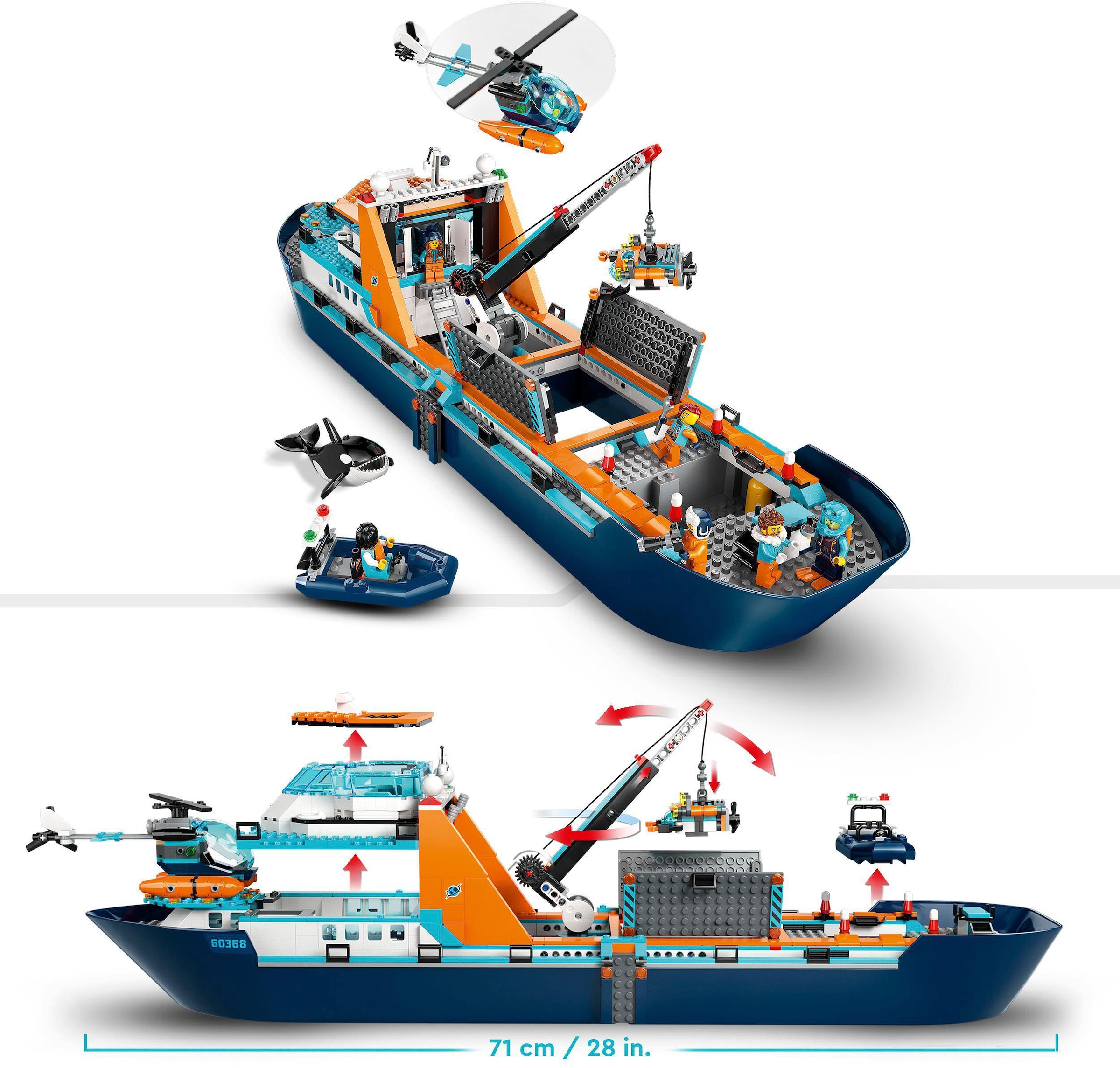 LEGO® Pions de construction »Arktis-Forschungsschiff (60368), LEGO® City« Made in Europe