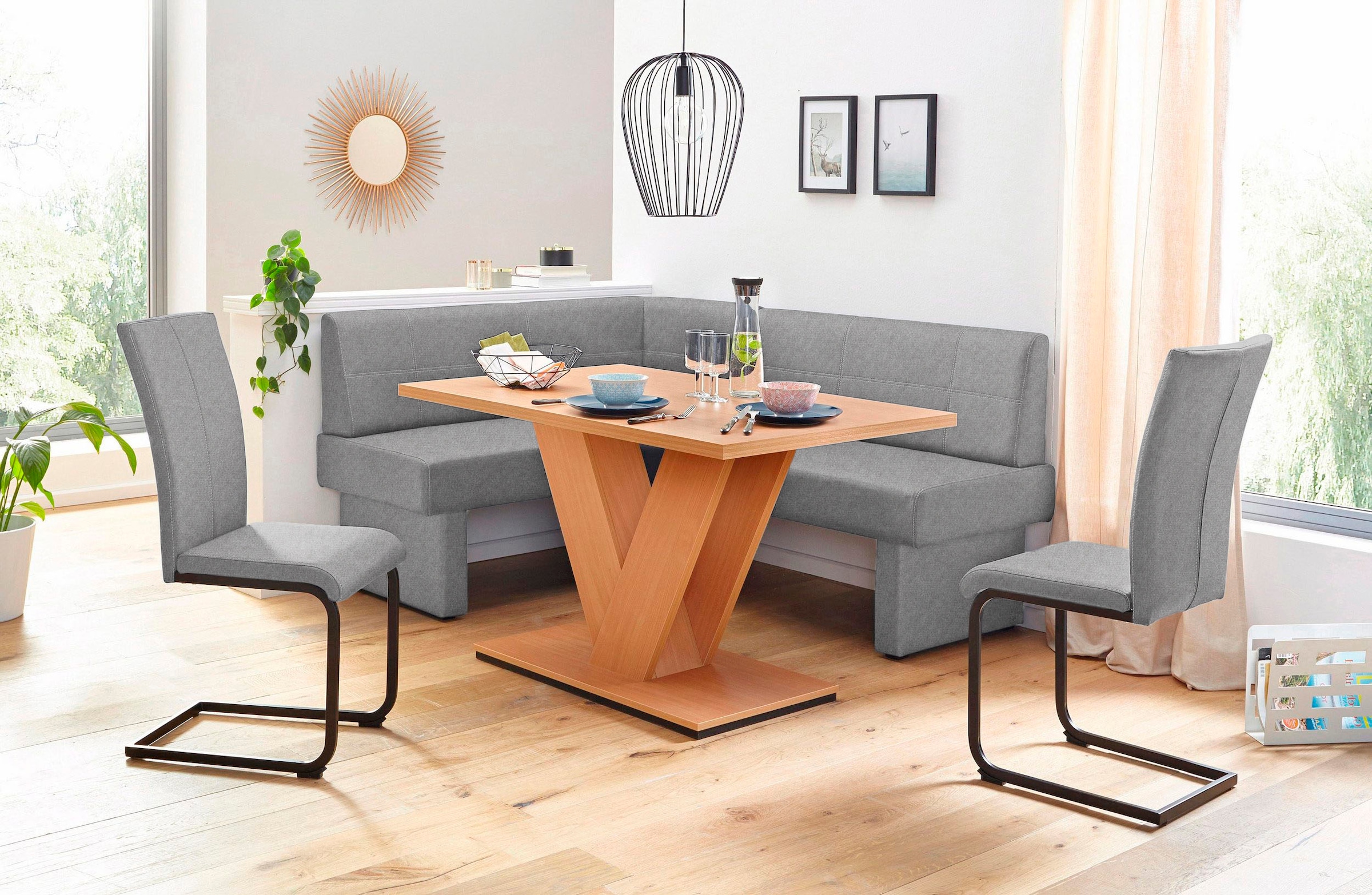 Home affaire »Nils« Sitz und Rücken gepolstert, verschiedene Qualitäten