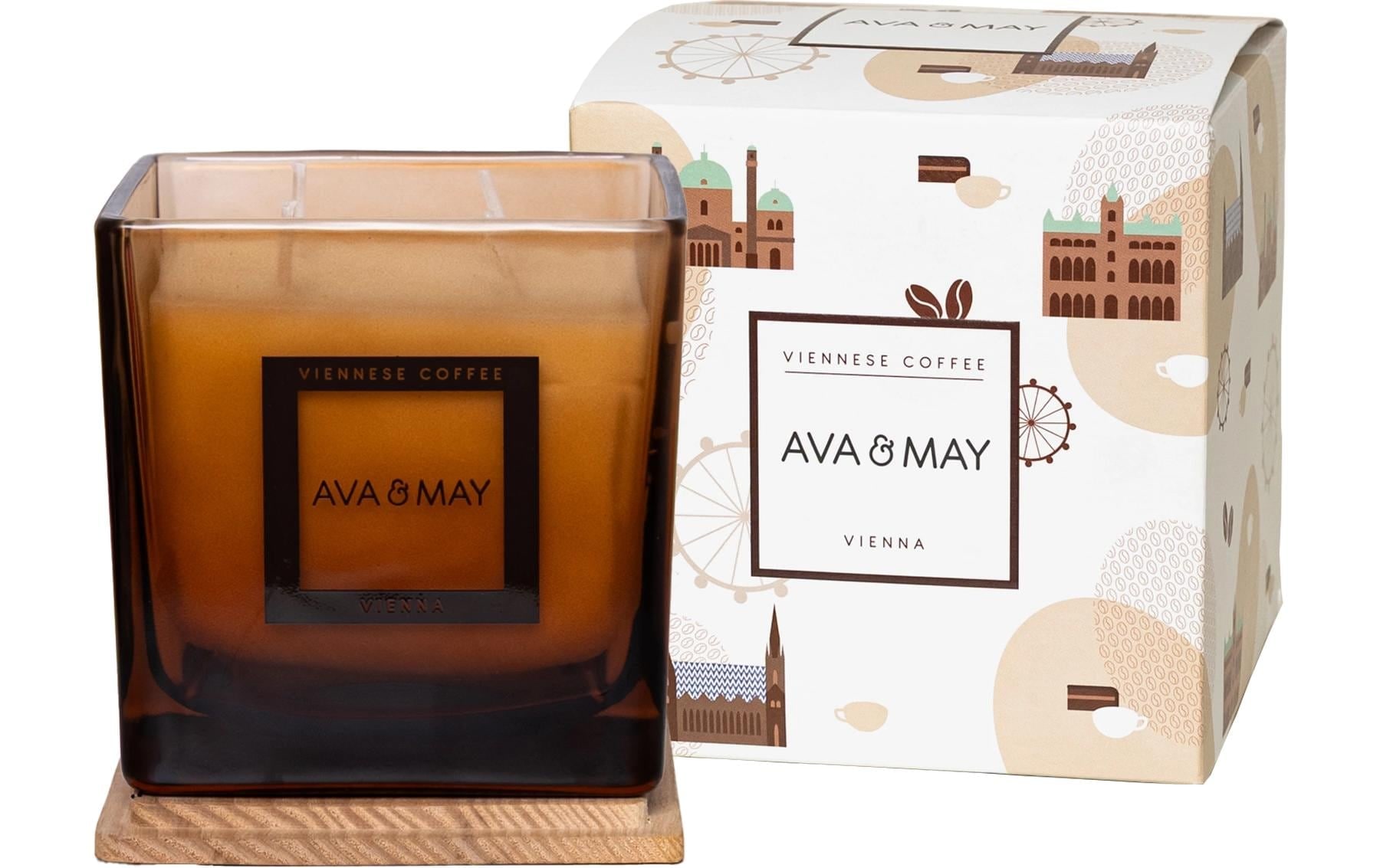 AVA & MAY Duftkerze »Niennesse Coffee, 550 g«