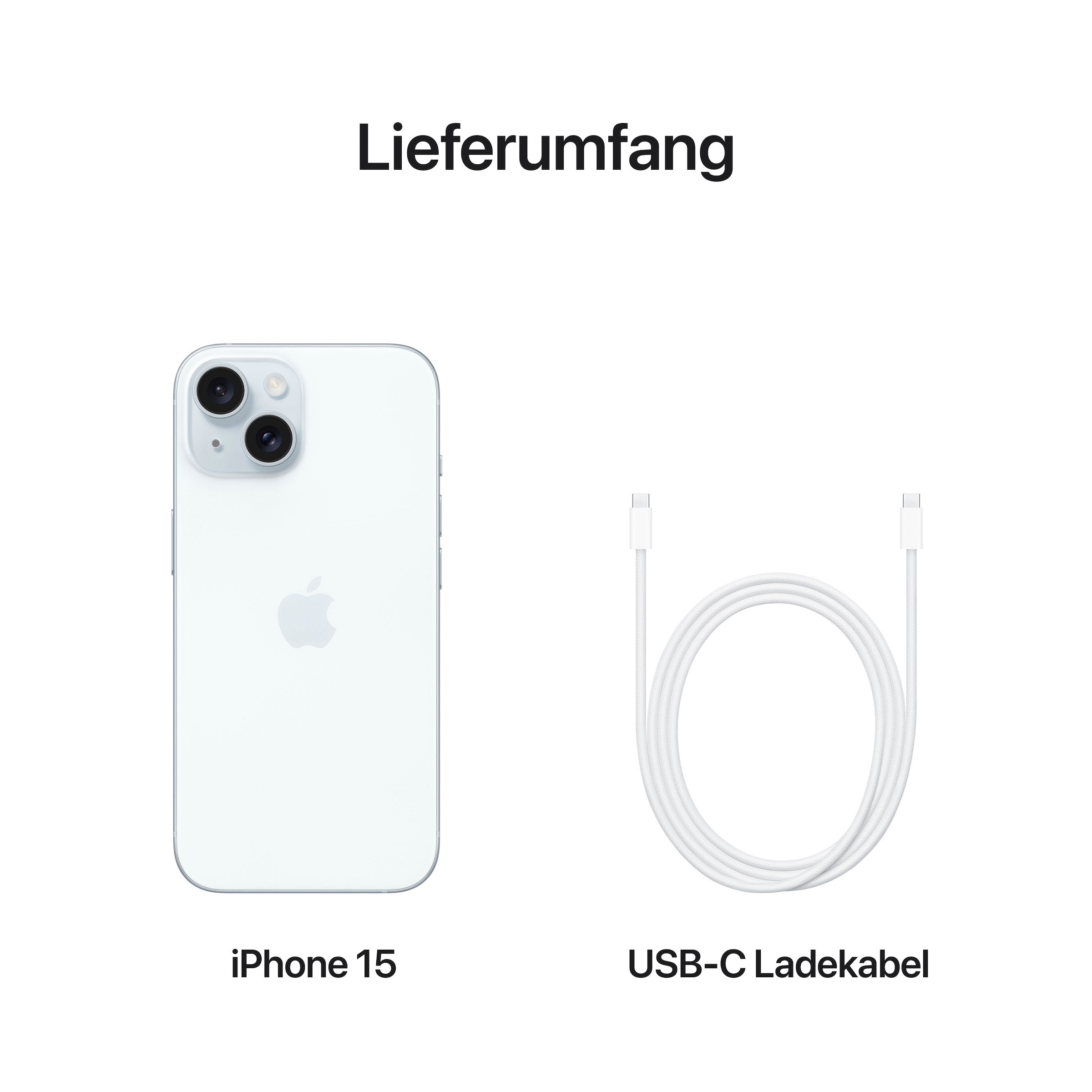 Apple Smartphone »iPhone 15« blau