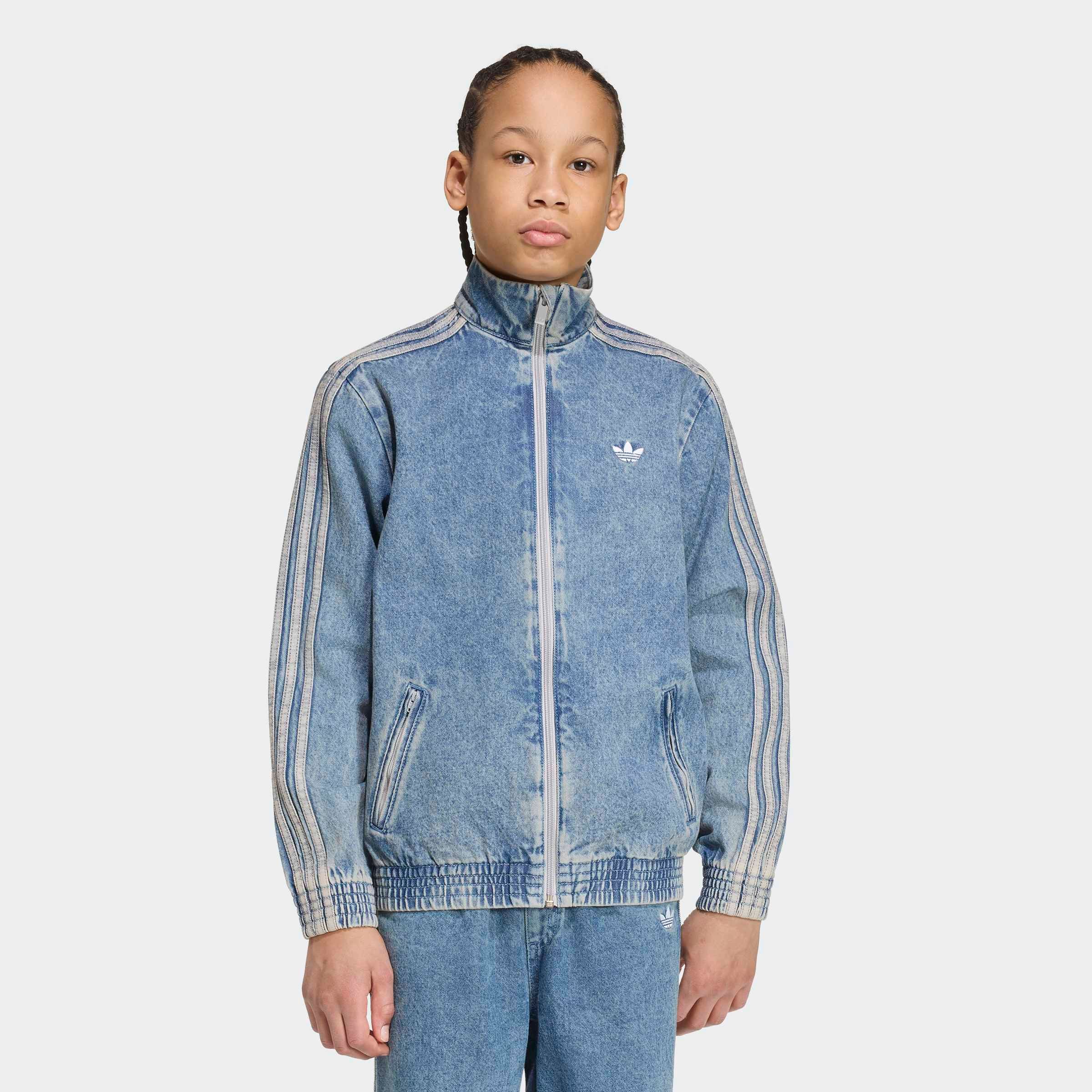 adidas Originals Veste d'extérieur »FIREBIRD ORIGINALS, DENIM, LOCKER GESCHNITTEN«