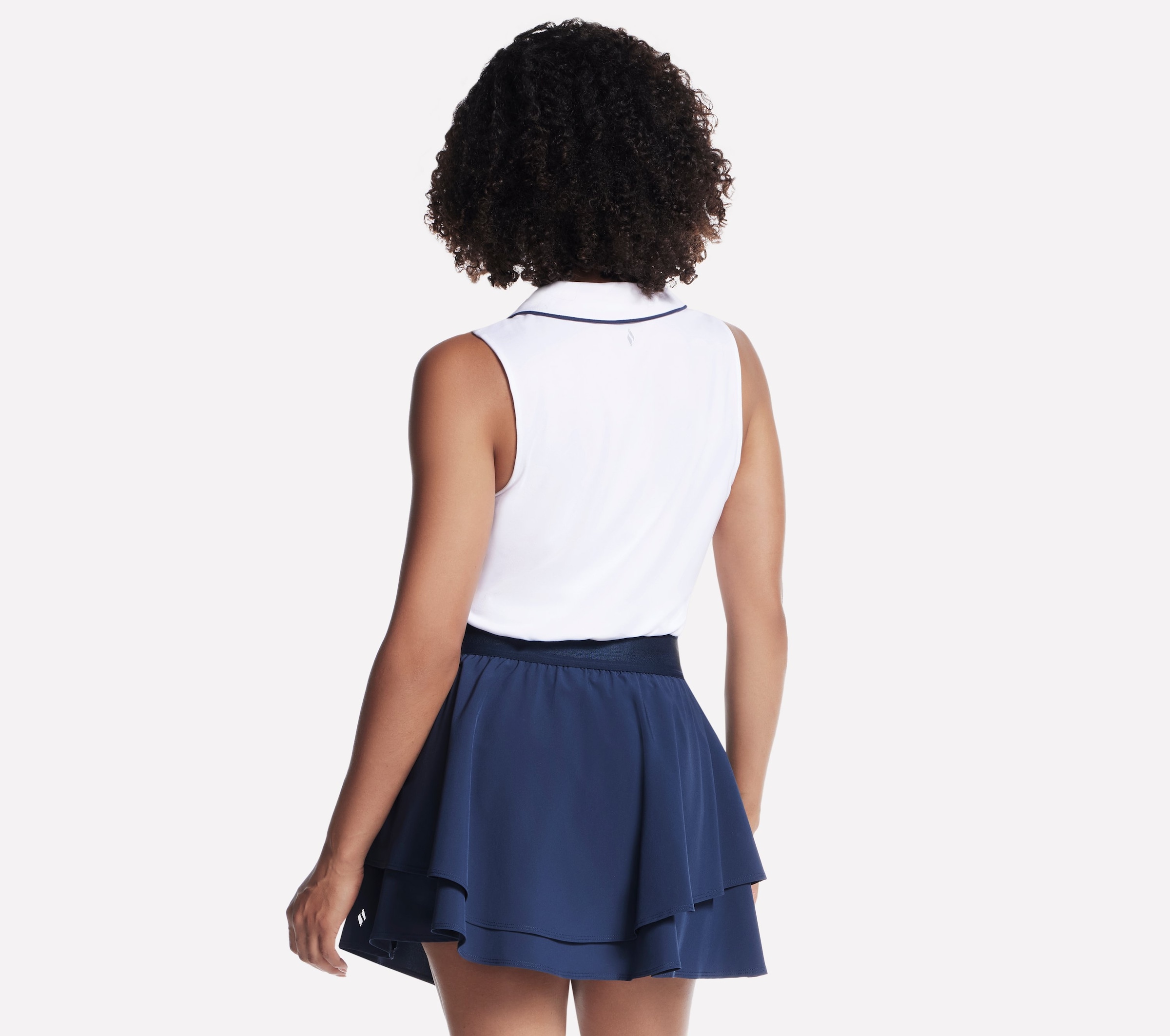 Skechers Polo col en V, gestion de l'humidité, à séchage rapide