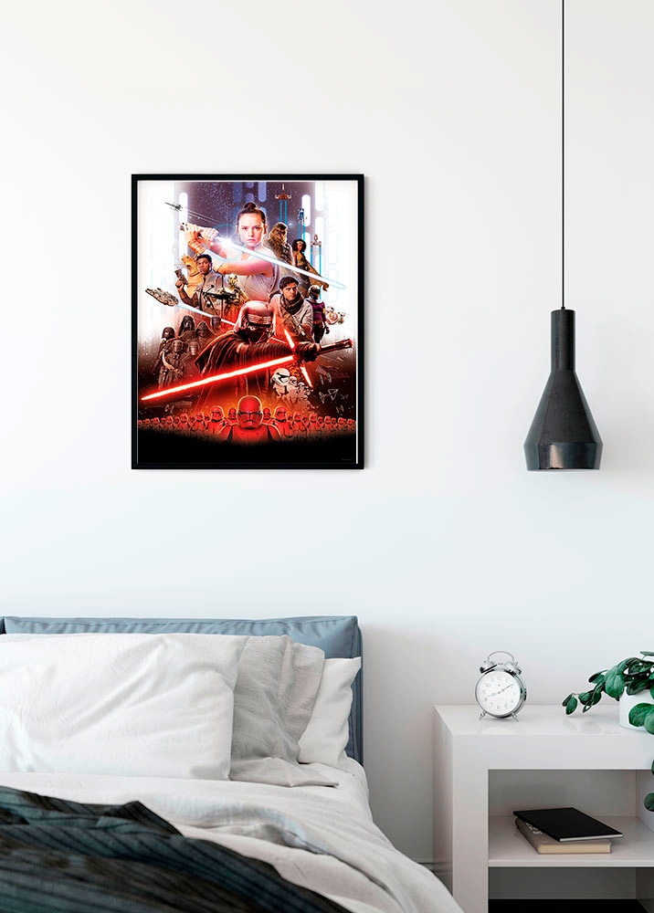 Komar Bild »Star Wars Movie Poster Rey« Star Wars 1 Stk. tlg. Wandbild zur Dekoration im Kinderzimmer - ohne Rahmen