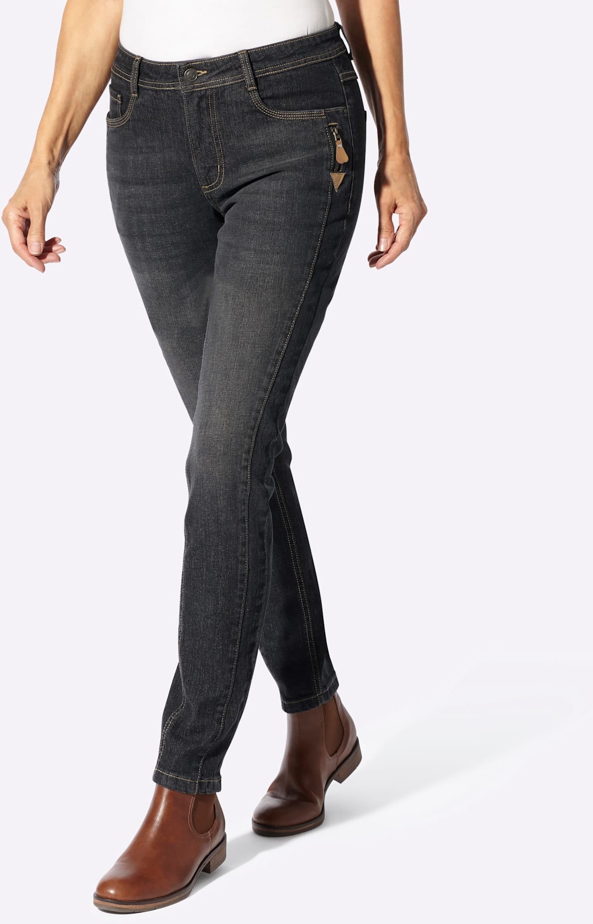 Casual Looks Jeans à 5 poches 1