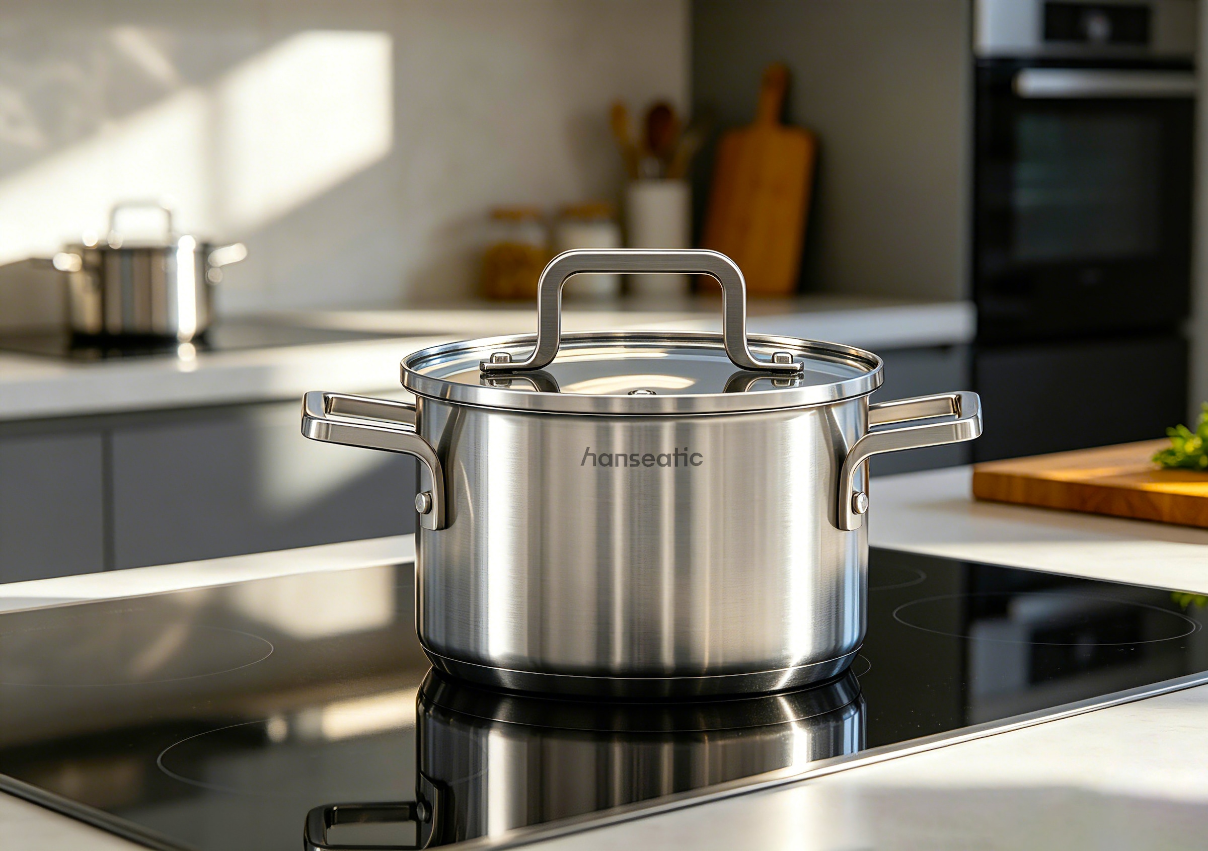 Hanseatic Casserole »DAILY, mit Antihaftbeschichtung« 1 tlg. Acier inoxydable 18/10