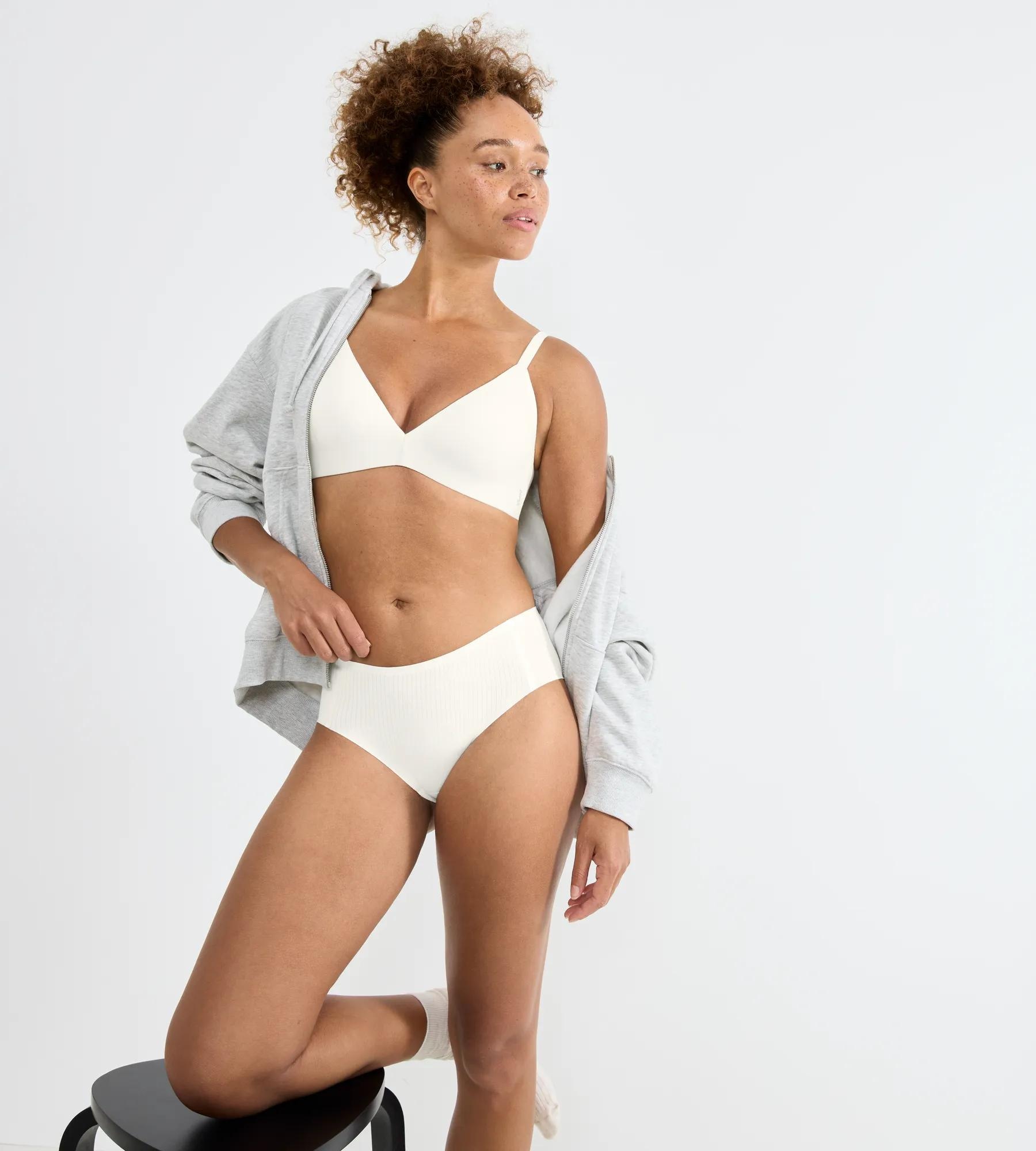 sloggi Hipster »ZERO Feel Pure« effet rayé discret, sans coutures, stretch