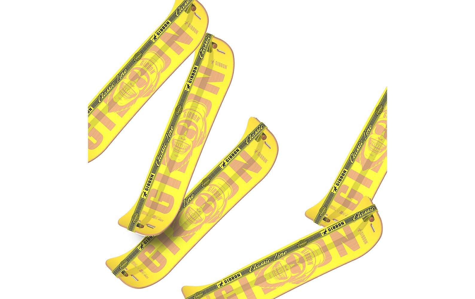 Gibbon Planche d'équilibre »Slackboard Set Bonzo Classic Buche«