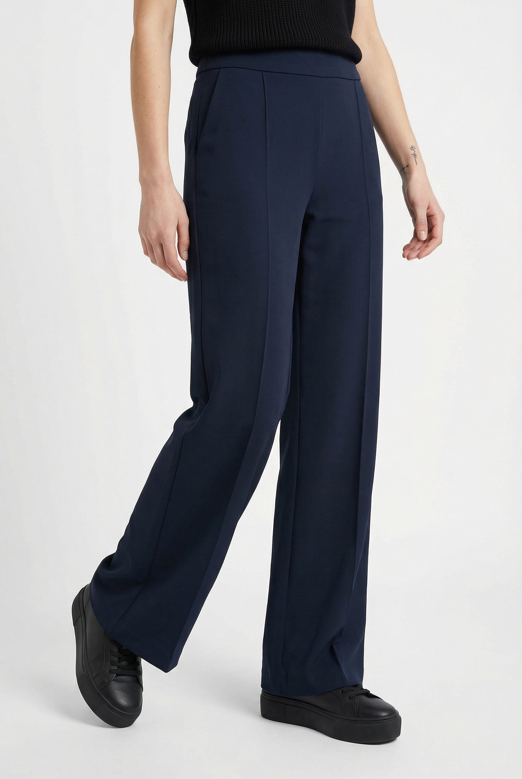 Comma Pantalon de jogging  mit weitem Bein, Sommerhose