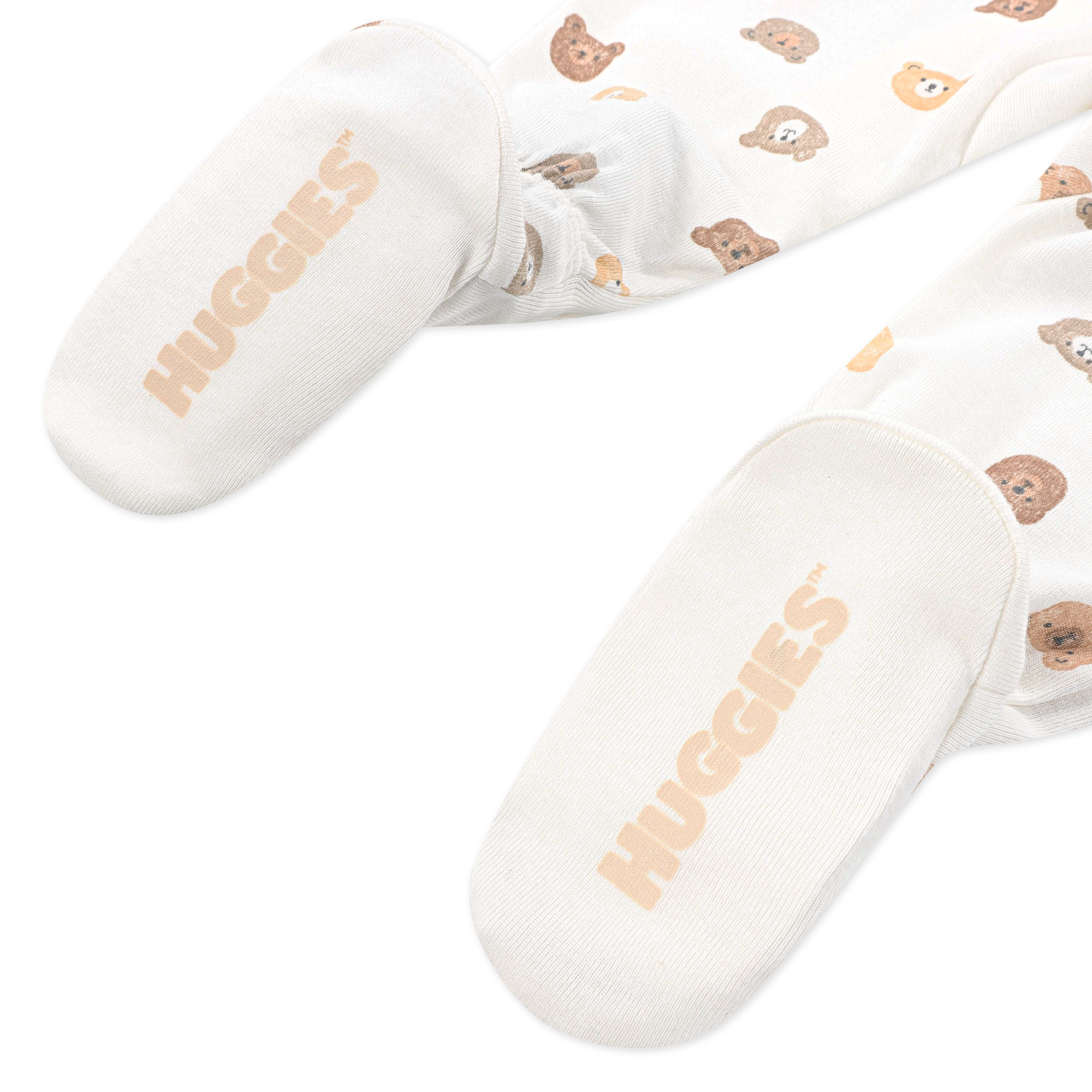 HUGGIES babywear Neugeborenen-Geschenkset »HGHN 10PC GIFT BOX SET« Set, 10 Stk. tlg. mit Bärchenmotiven