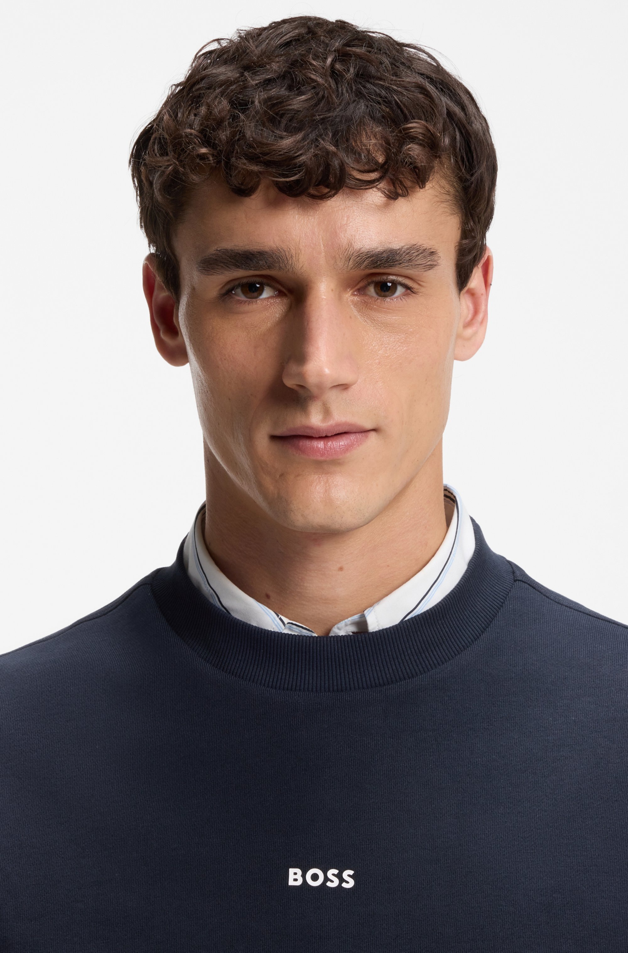 BOSS ORANGE Sweatshirt »WeSmallcrew«, mit Logo auf der Brust
