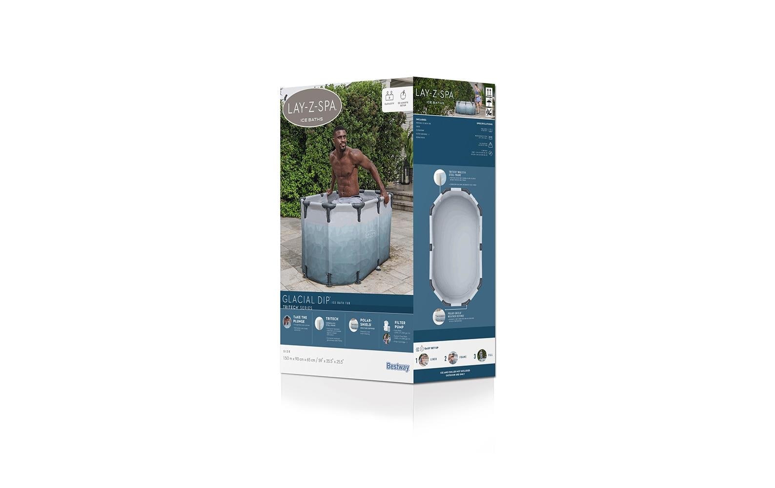 Bestway Rundpool »Lay-Z-Spa Glacial Dip«