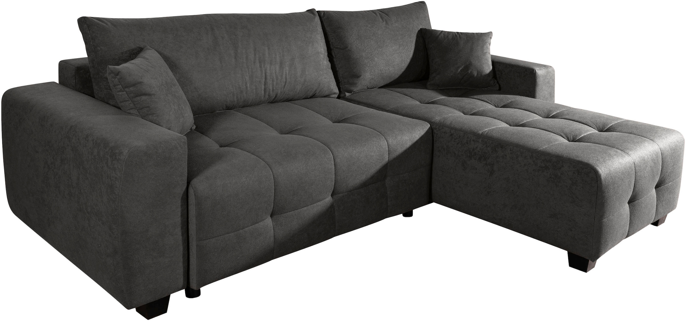 GOODproduct Ecksofa »Bella Couch L-Form, B: 234 cm - OTTO. Verlässliche Qualität.« optional Schlaffunktion & Bettkasten, mit Zierkissen